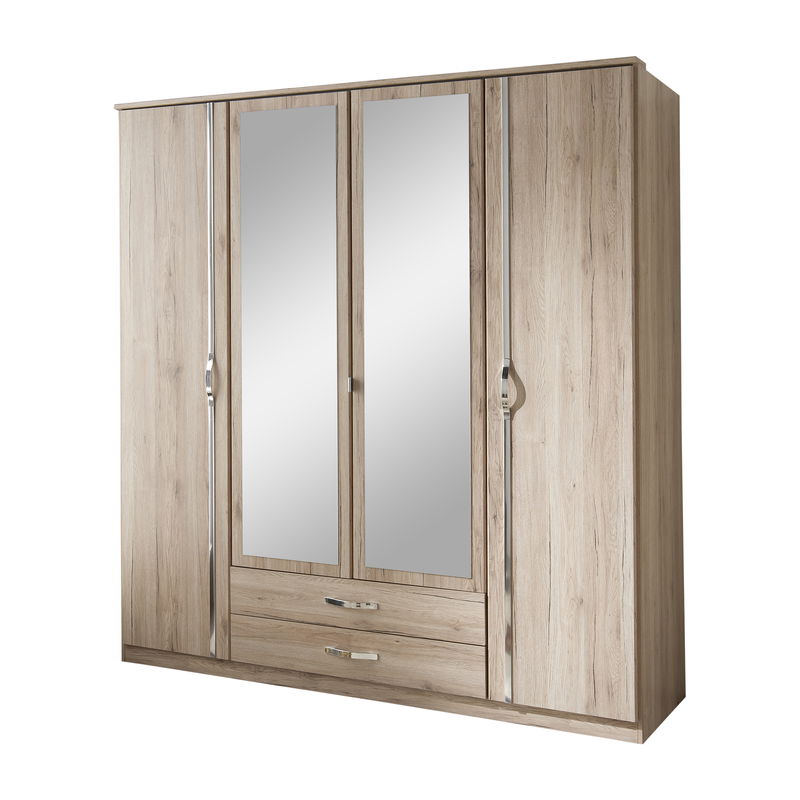 Wimex Duo Drehtürenschrank 180 CM San Remo Eiche Nachbildung Wimex Duo Drehtürenschrank 180 CM San Remo Eiche Nachbildung