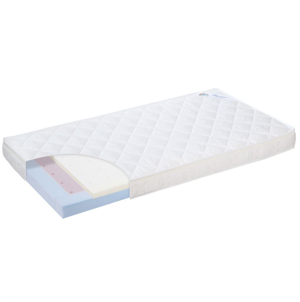 Alvi HygienAir-Duo Matratze 70x140 cm Bezug aus Baumwoll-Satin - versandkostenfrei