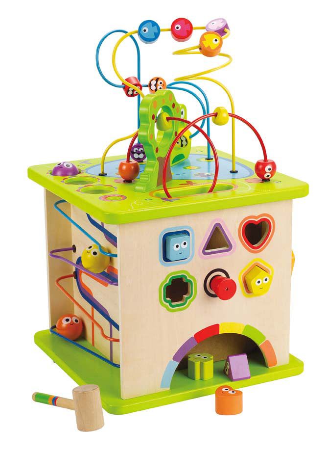 Hape Motorikwürfel Kleine Tierchen E1810