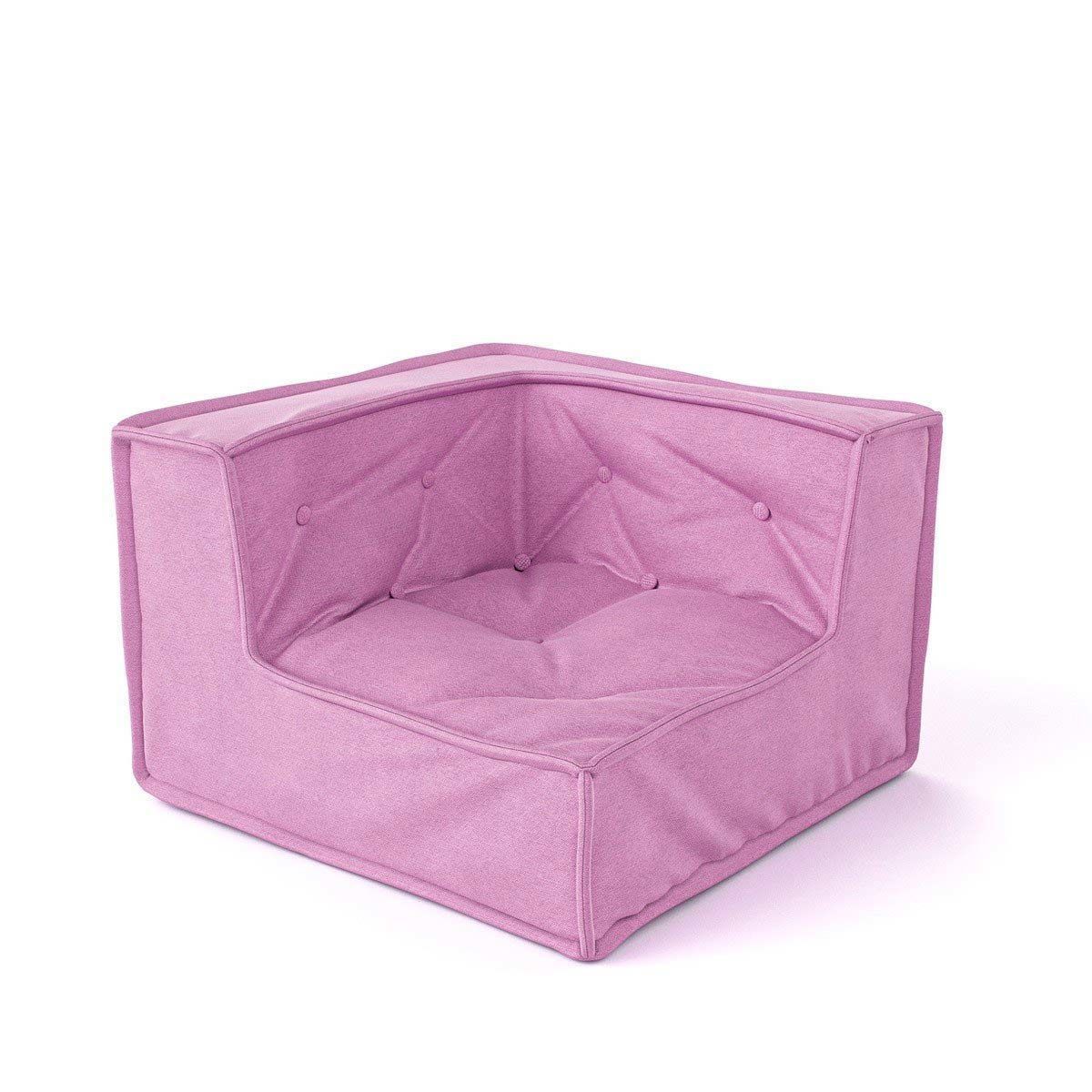 Nature Kid Kindersitzecke in rosa mit anti-rutsch Unterboden