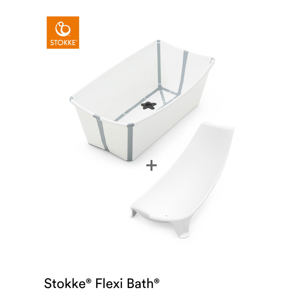 Stokke® Flexi Bath® Bundle White plus Newborn Support