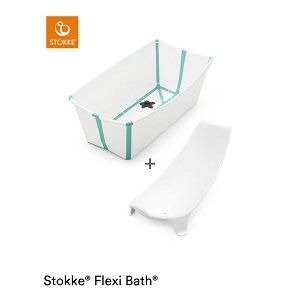 Stokke® Flexi Bath® Bundle White Aqua plus Newborn Support