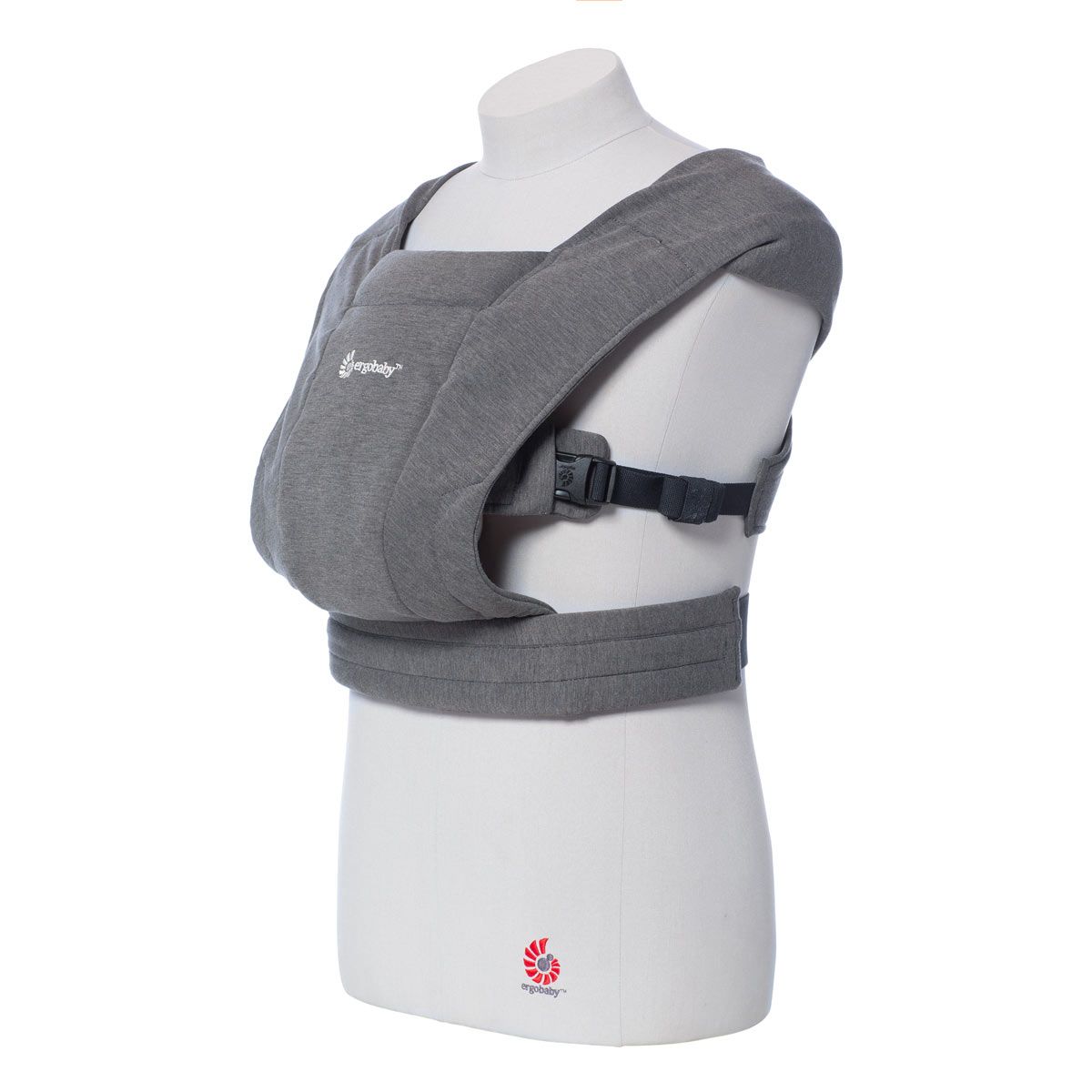 Ergobaby Embrace Heather Grey Babytrage für Neugeborene