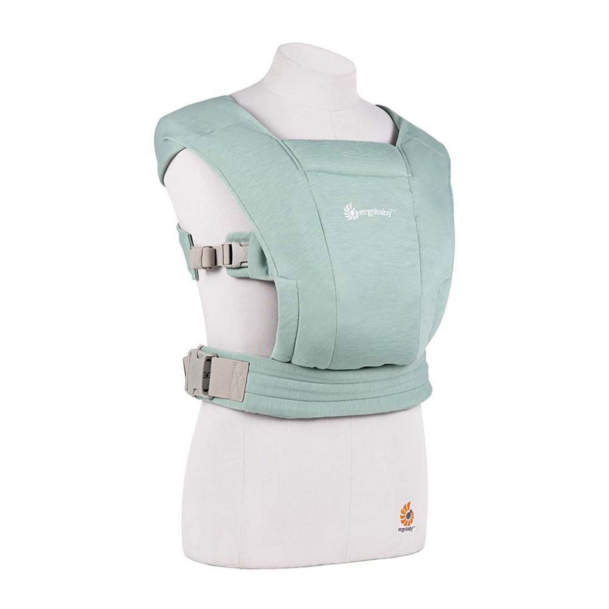 Ergobaby Embrace Soft & Snug Jade Babytrage für Neugeborene