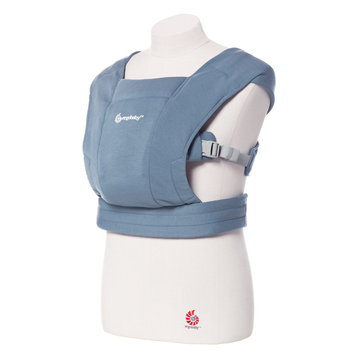 Ergobaby Embrace Oxford Blue Babytrage für Neugeborene