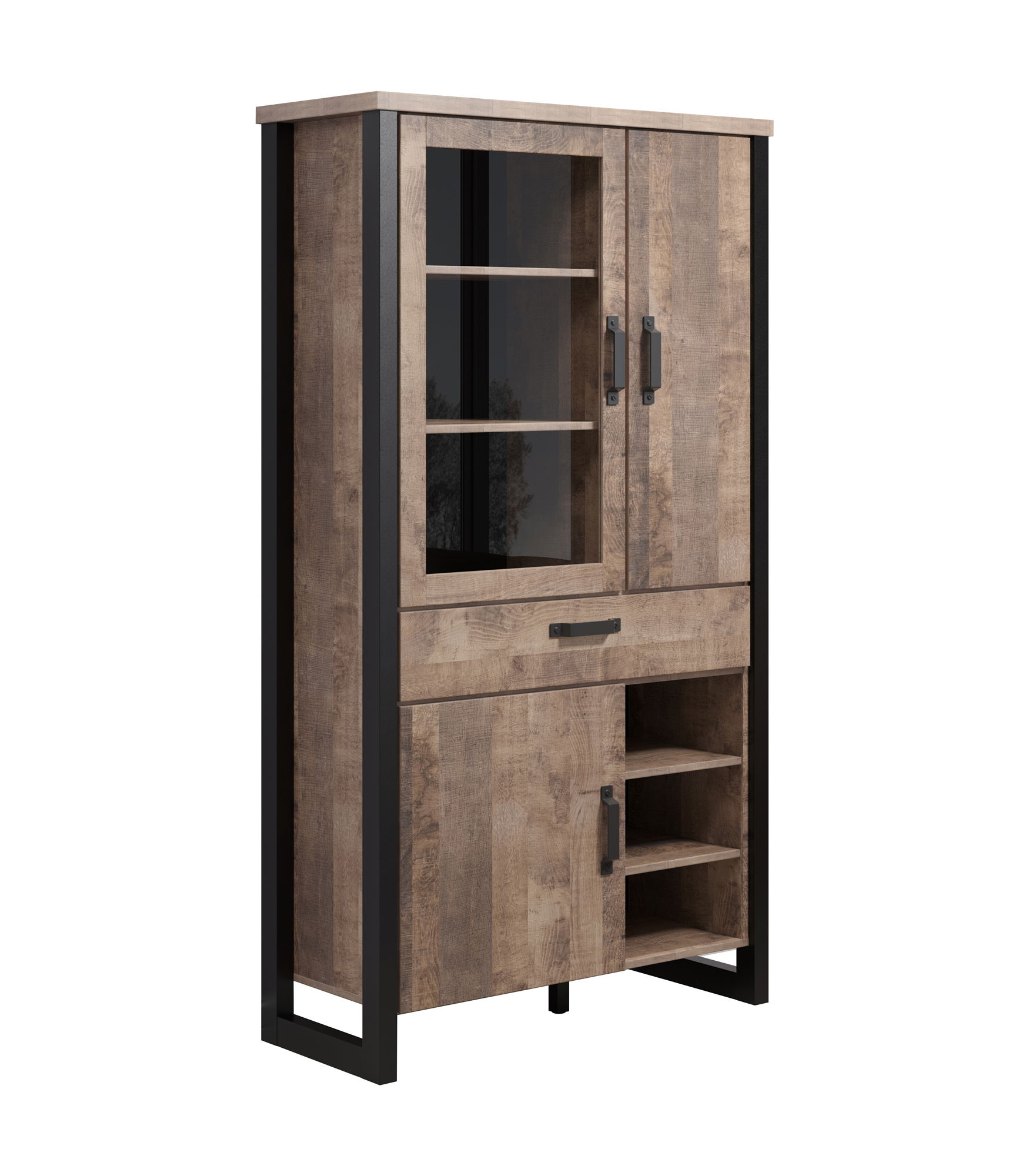 trendteam Stauraumvitrine Emile