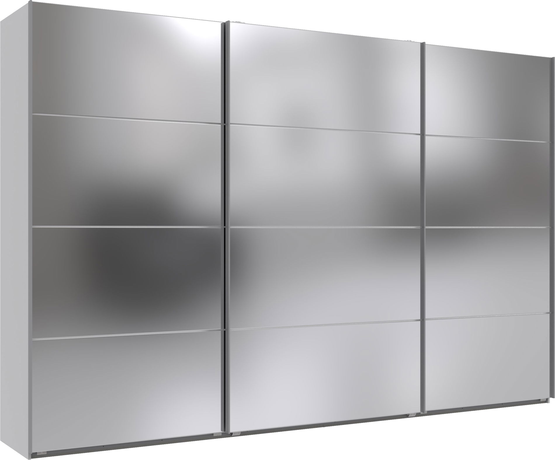 Wimex England Schwebetürenschrank 360x236 cm Weiß