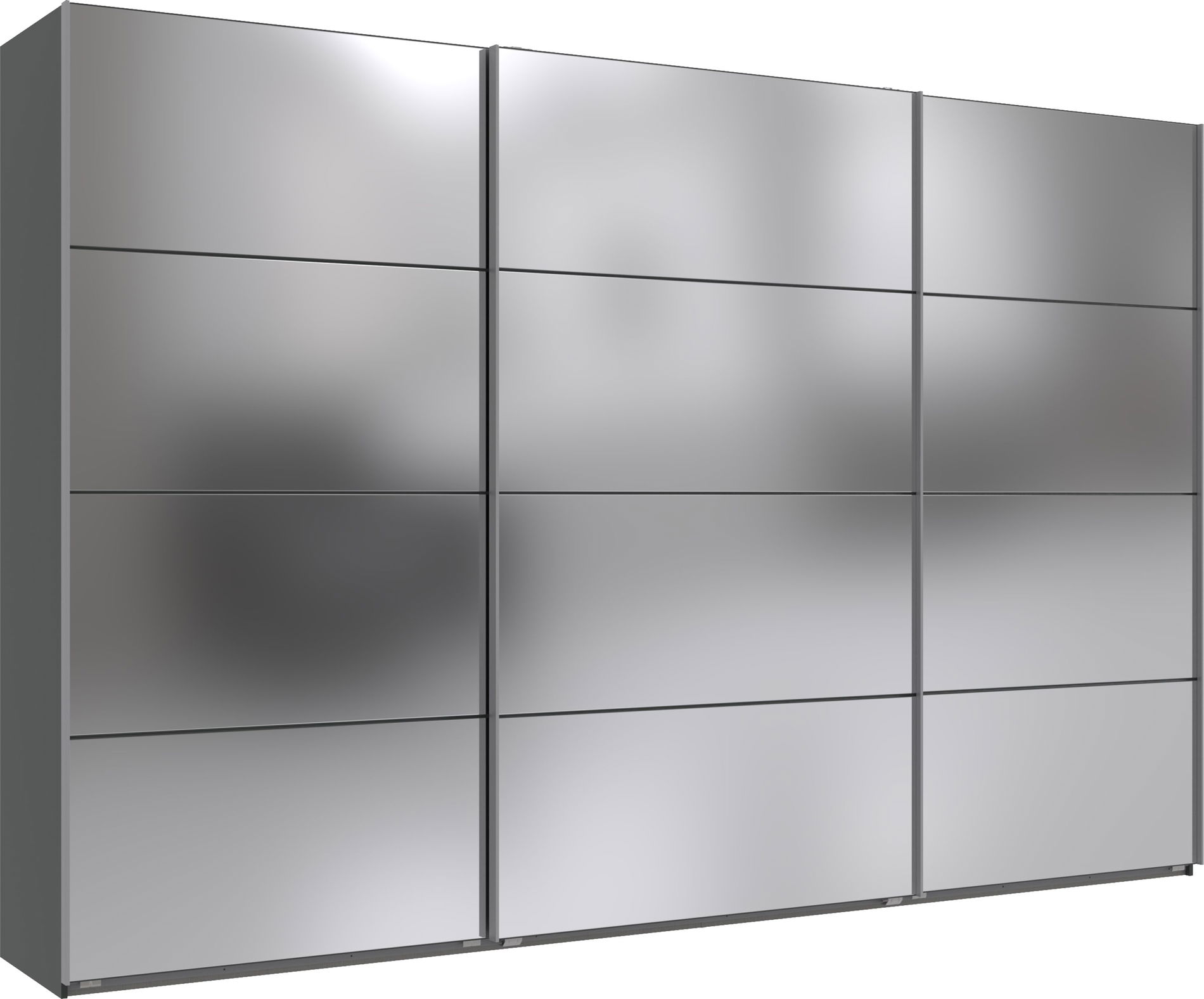 Wimex England Schwebetürenschrank 360x236 cm Grafit
