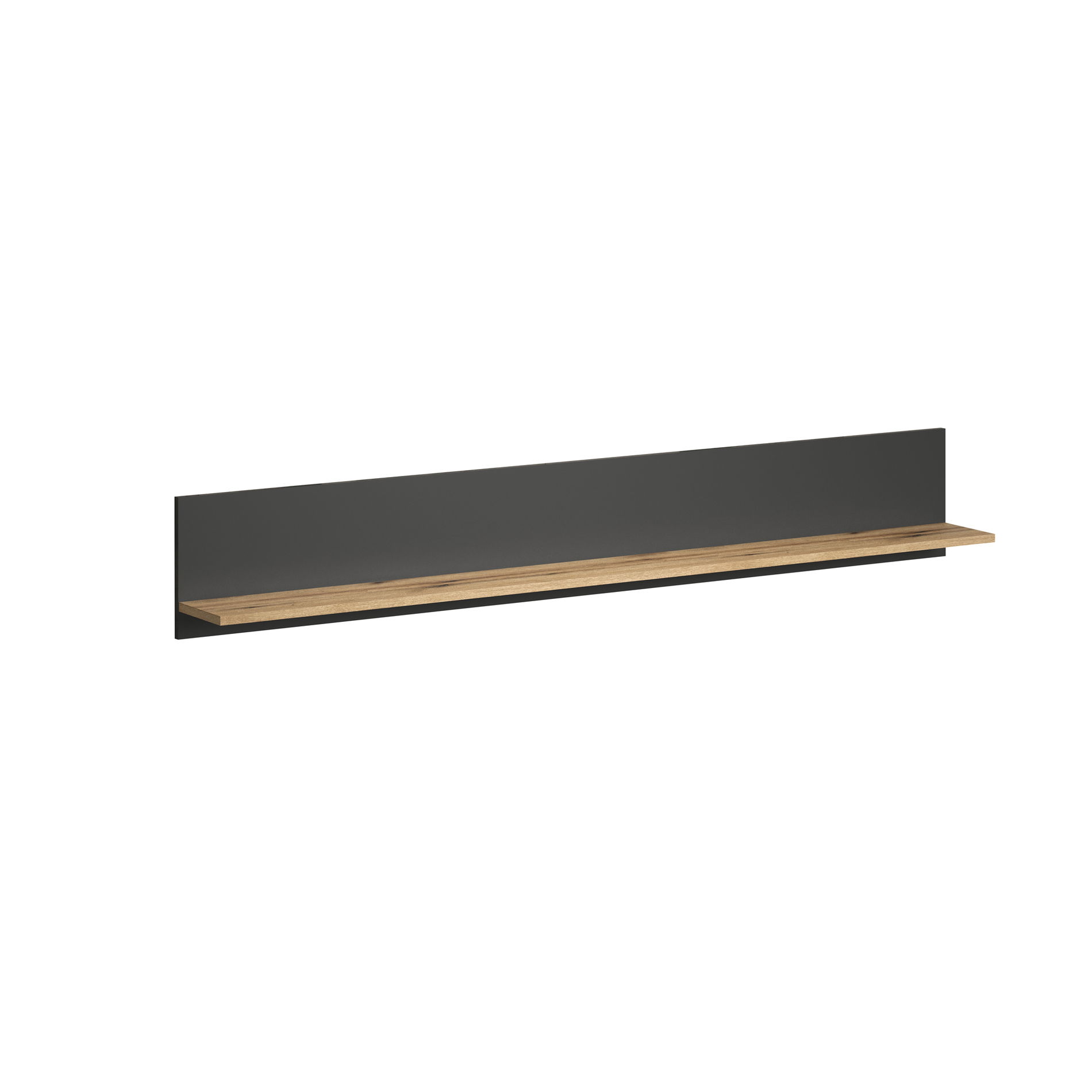 trendteam Esteban Wandboard Anthrazit Melamin Coast Evoke Oak