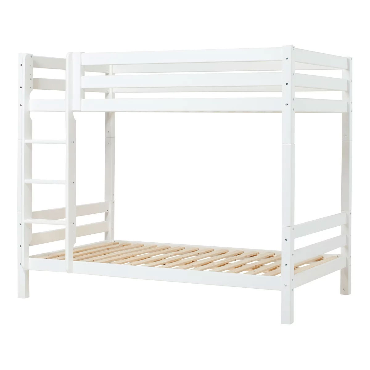 Hoppekids Hoch Etagenbett ECO Luxury 120x200 cm mit gerader Leiter