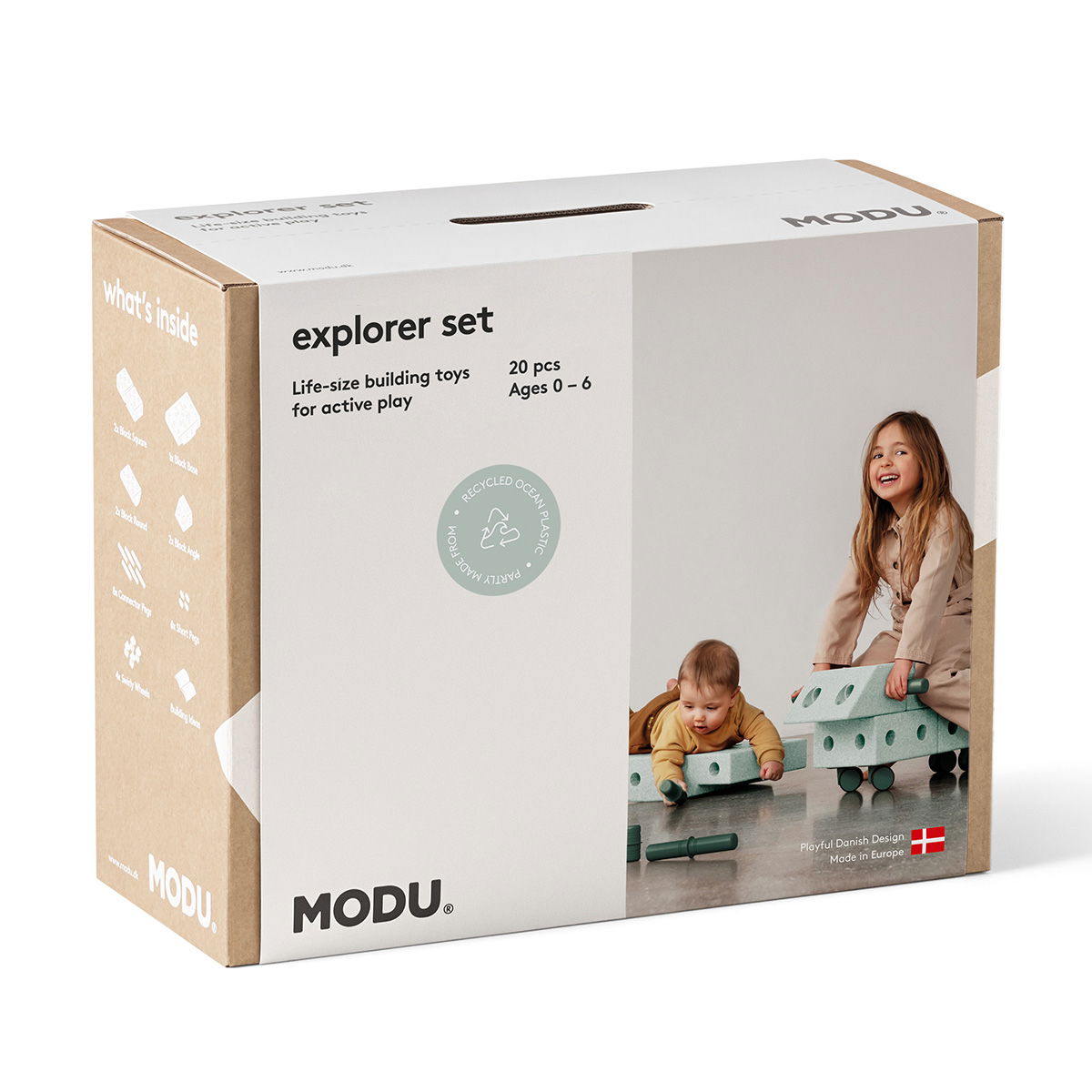 MODU Explorer Set Ocean Mint / Forest Green