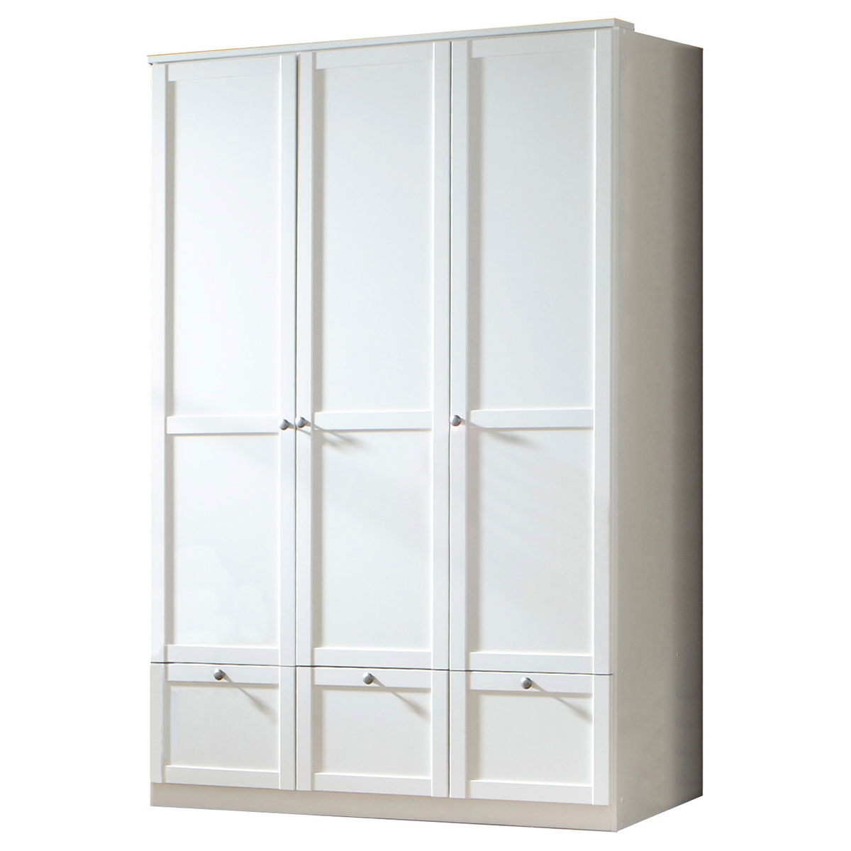 Wimex Filou Kleiderschrank 3T 3S Weiß