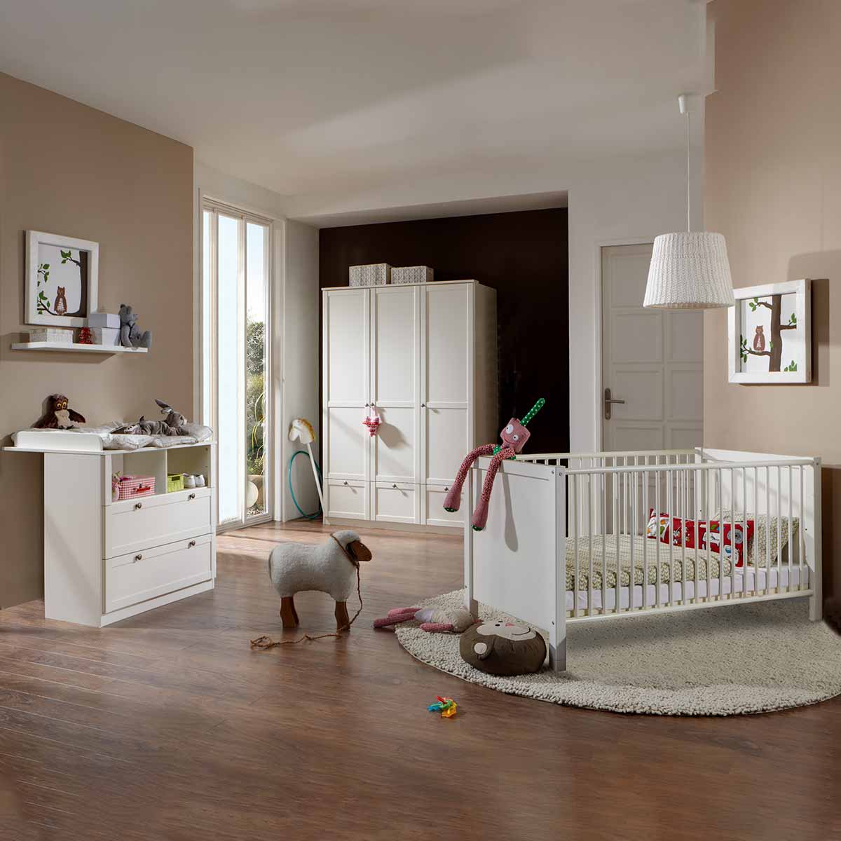 Wimex Filou Babyzimmer 3-teilig Weiß