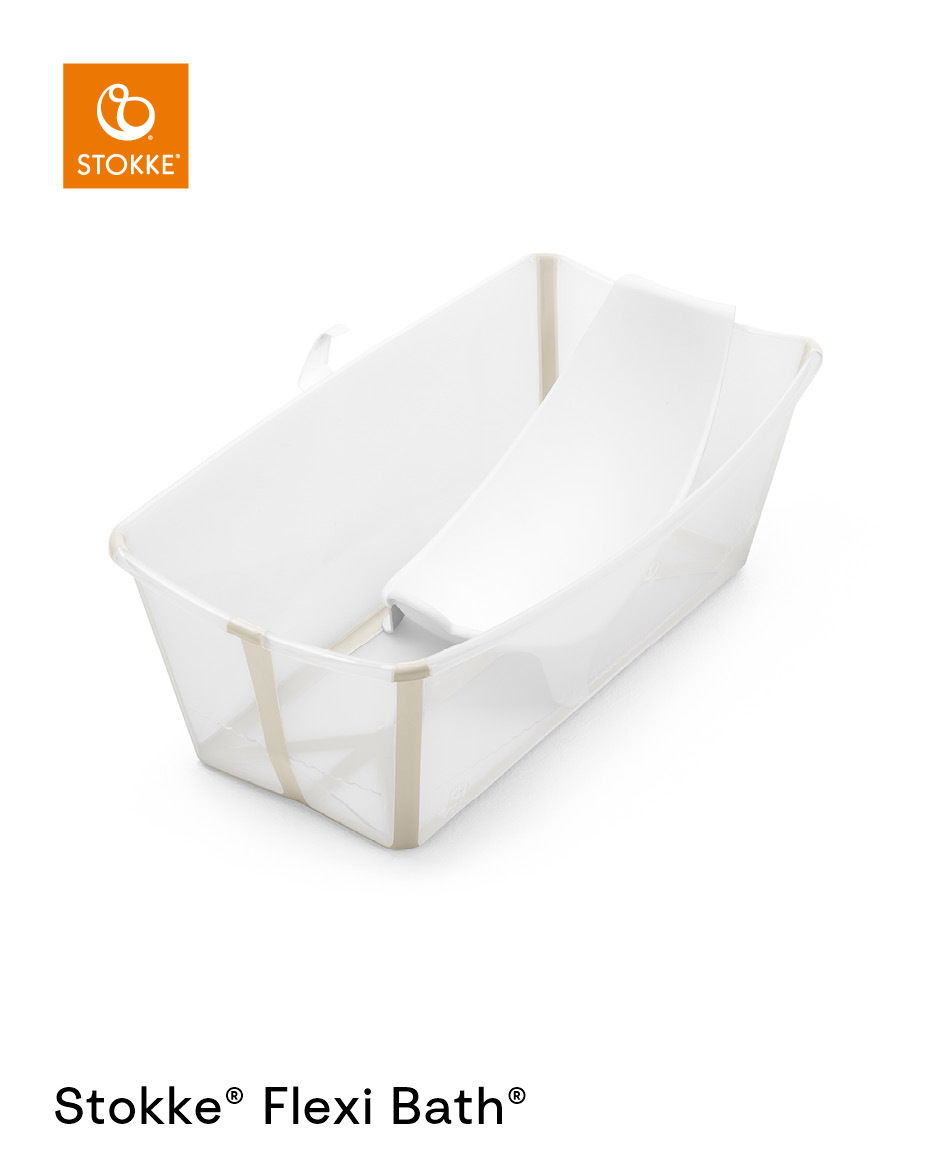 Stokke® Flexi Bath® Bundle Sandy Beige plus Newborn Support