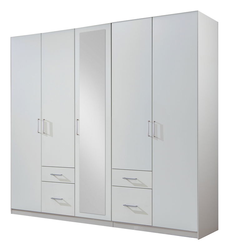 Wimex Freiburg Drehtürenschrank 225CM Weiss Wimex Freiburg Drehtürenschrank 225CM Weiss