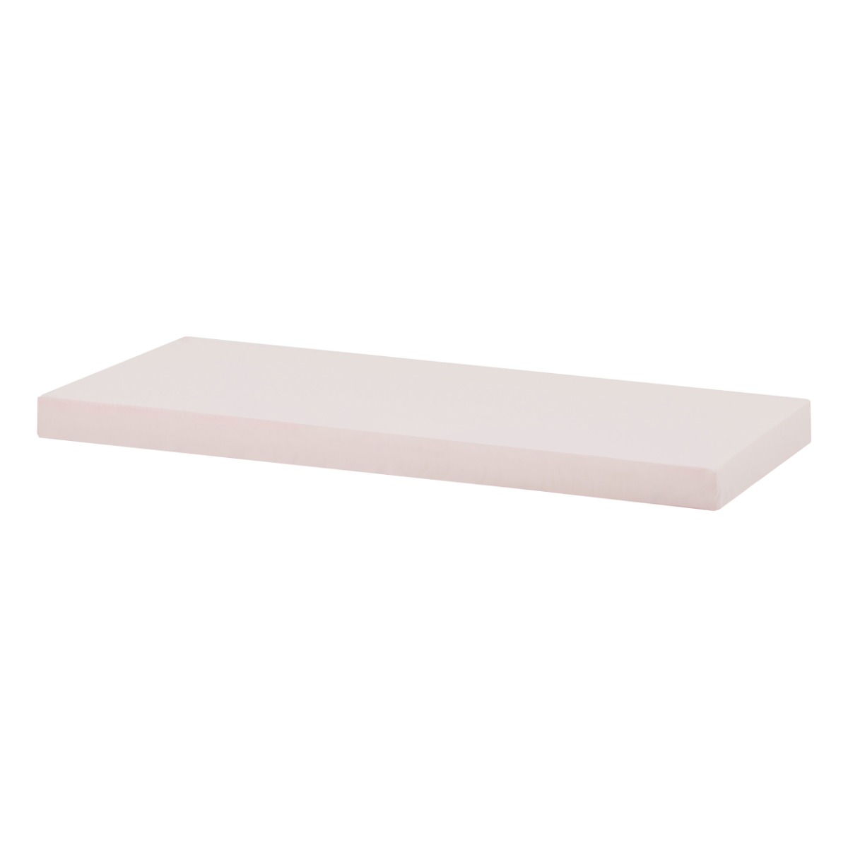 Hoppekids Schaumstoffmatratze inkl. Bezug 70x160 cm Höhe 9cm Mauve Morn Rosa