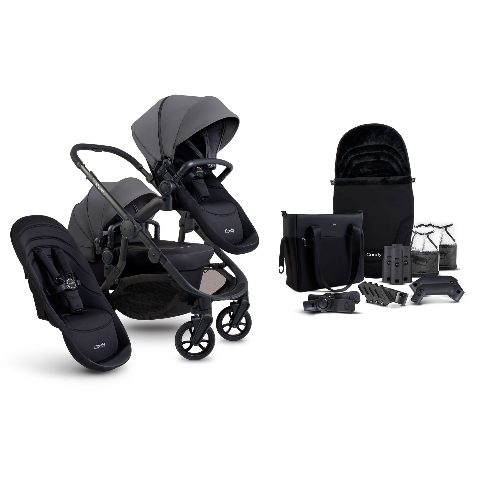 iCandy Orange 4 Double Fossil/Black