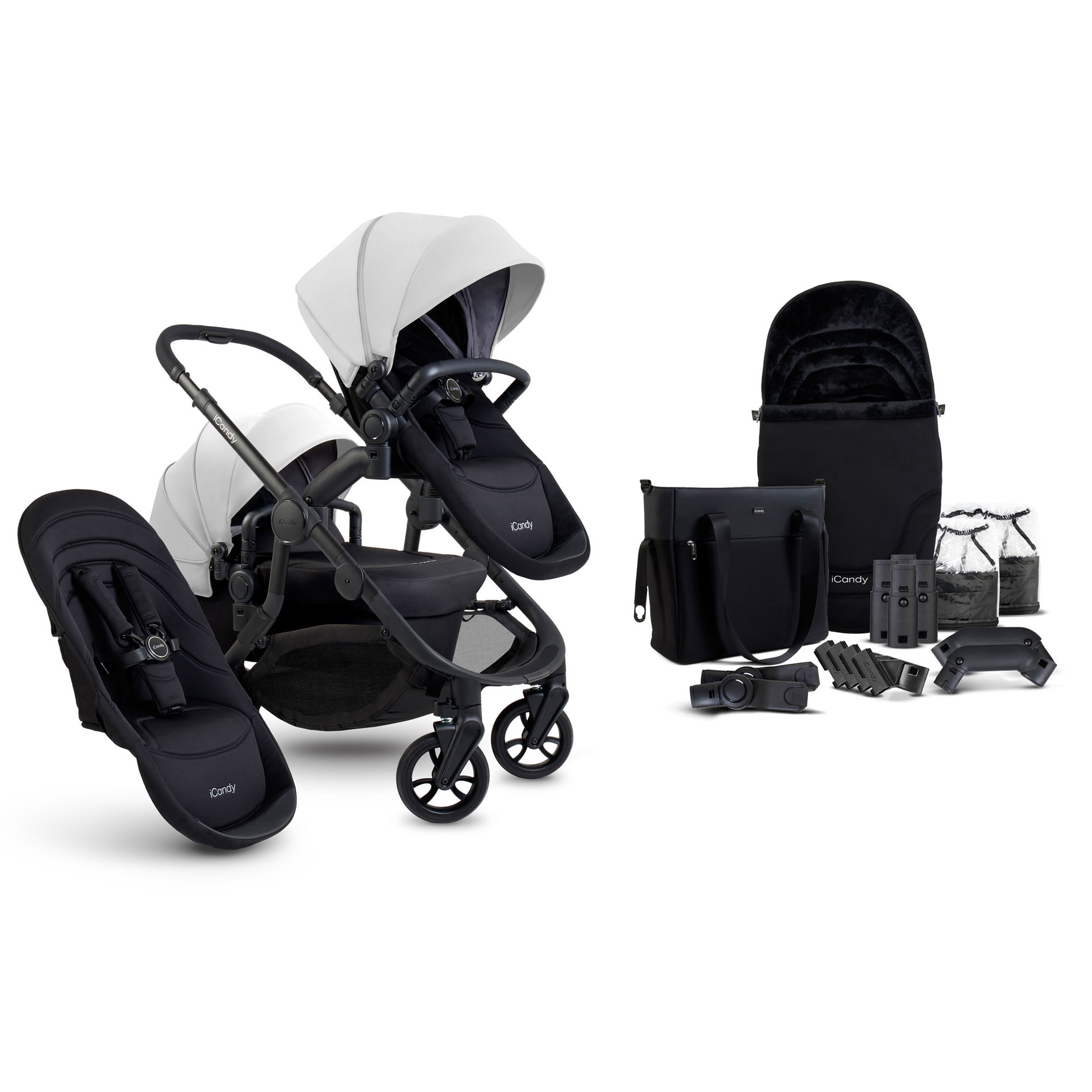 iCandy Orange 4 Double Glacier/Black