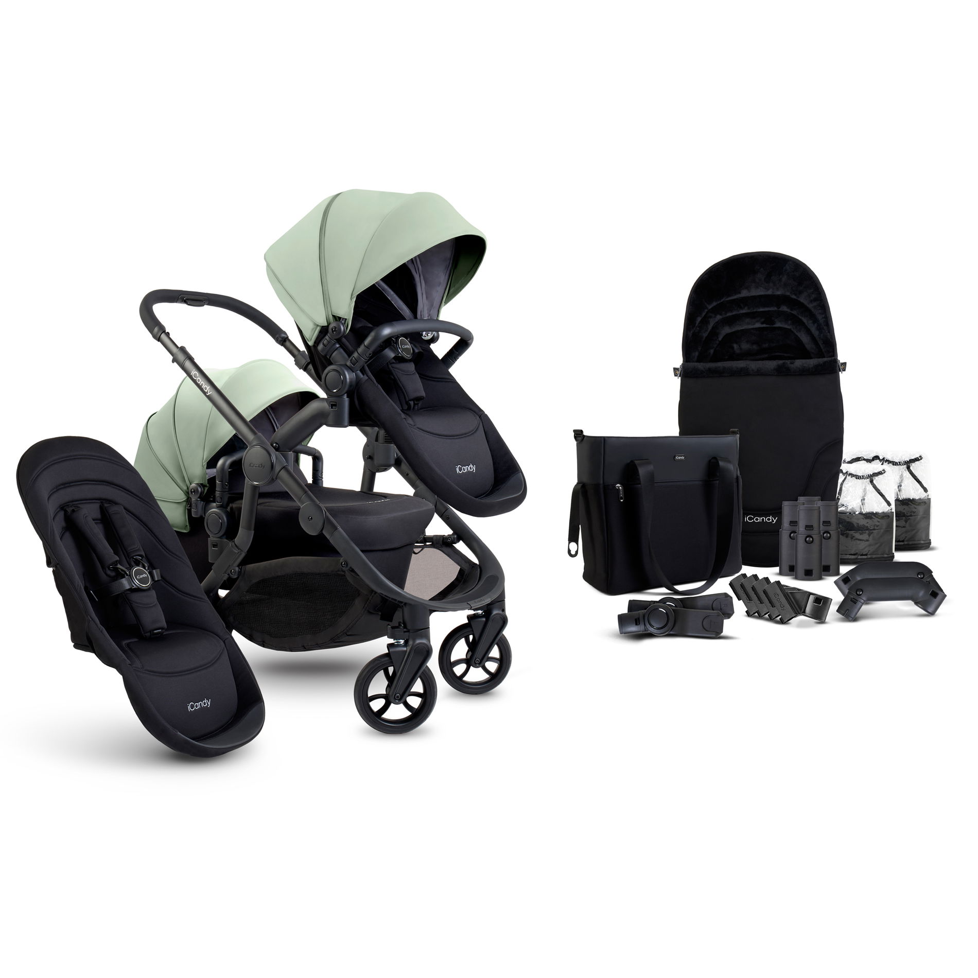 iCandy Orange 4 Double Pistachio/Black