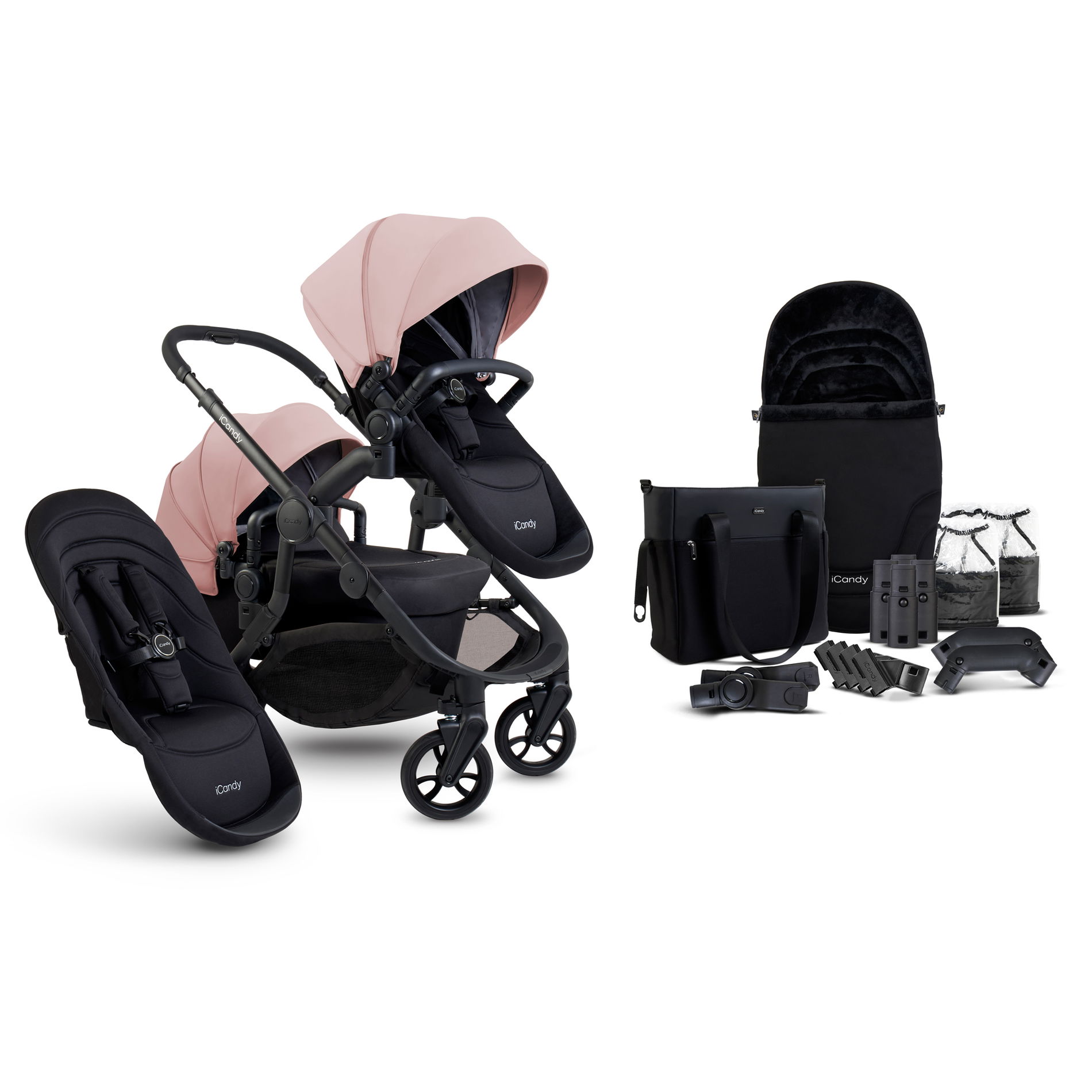 iCandy Orange 4 Double Rose/Black