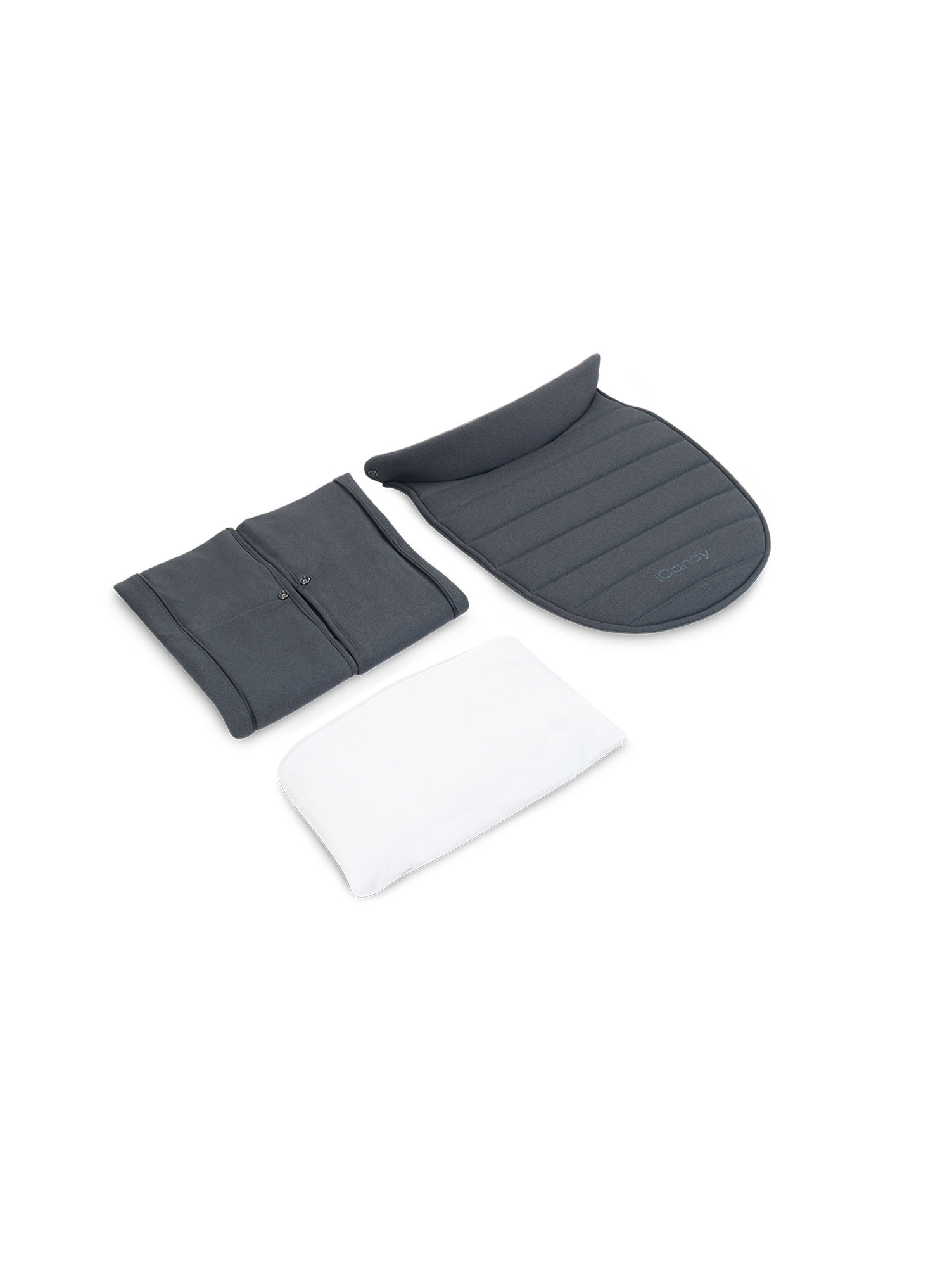 iCandy Peach 7 2nd Babywannenbezug Dark Grey