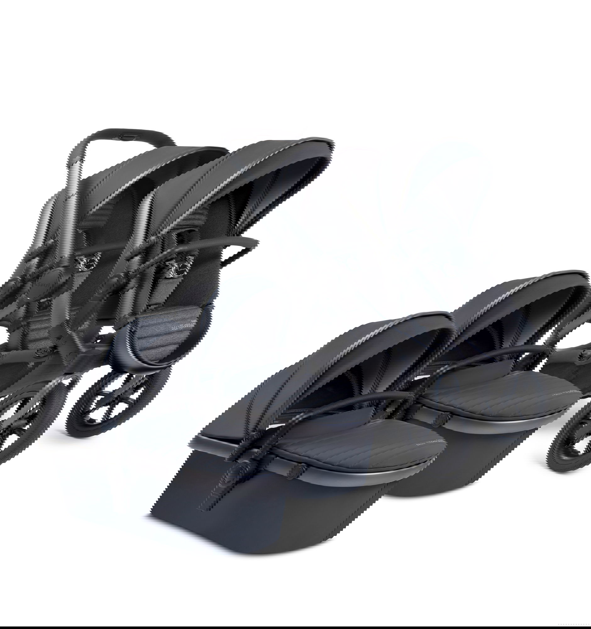 iCandy Peach All Terrain Storm Twin Grey