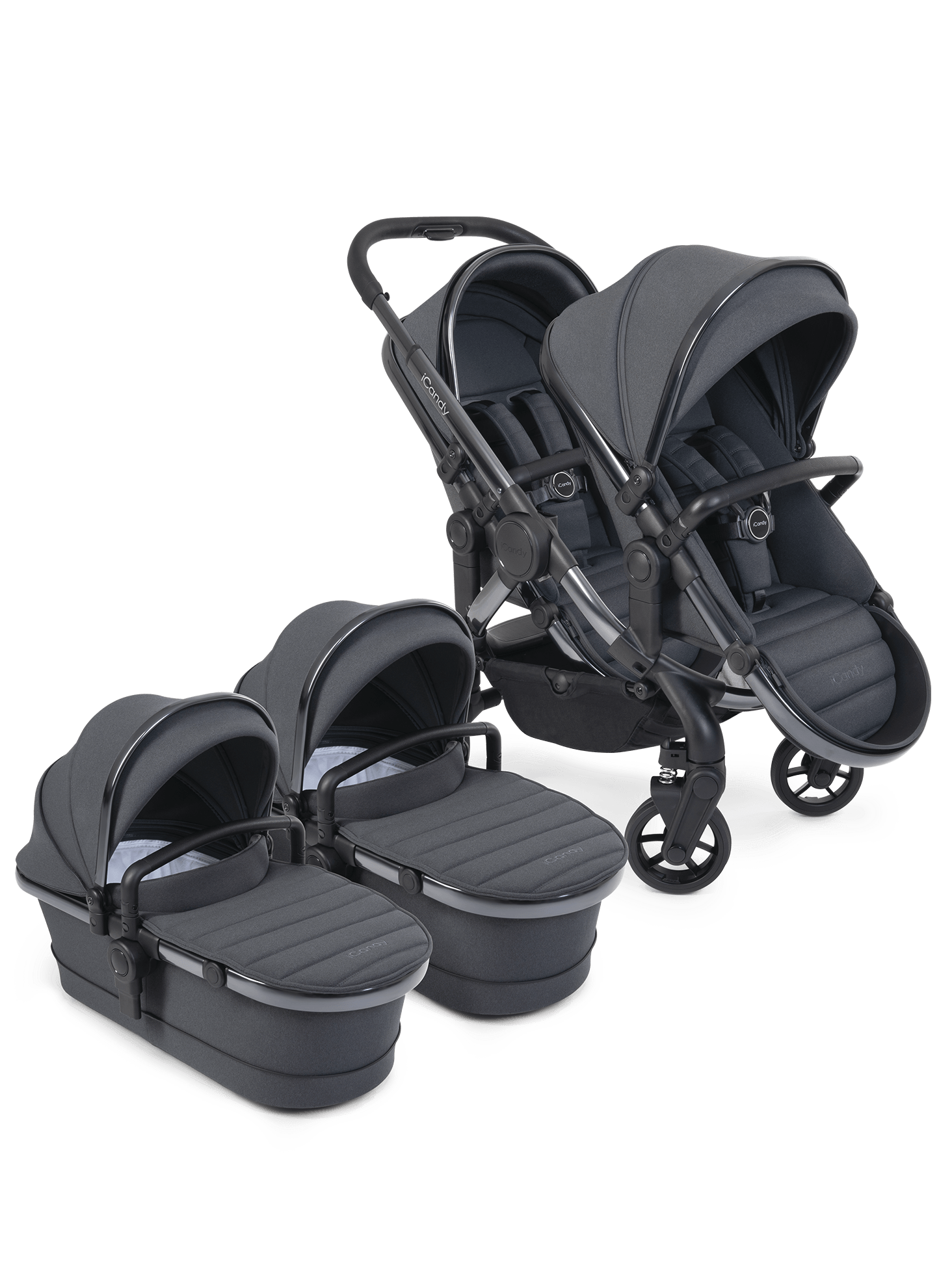 iCandy Peach 7 Twin Dark Grey