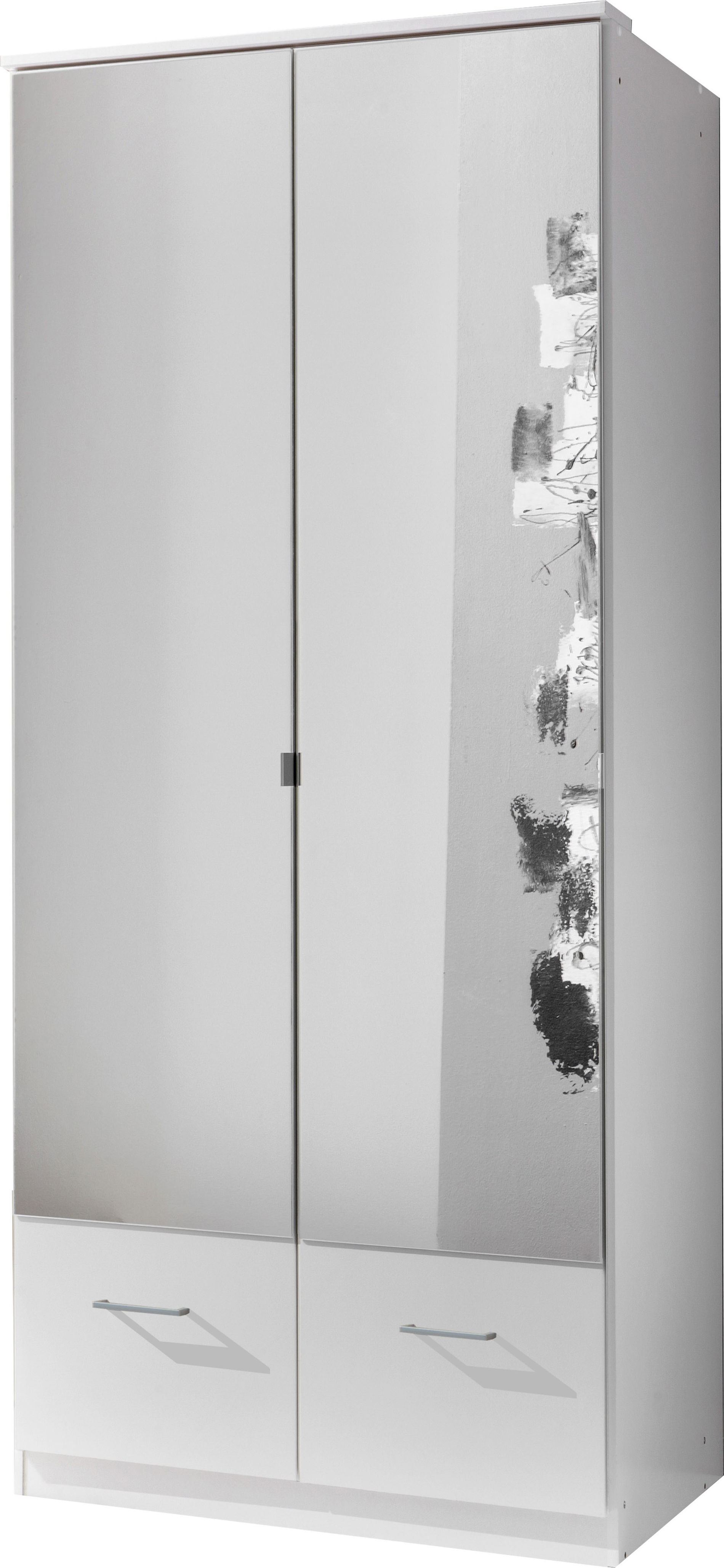 Wimex Imago Kleiderschrank 2T 2S Weiß