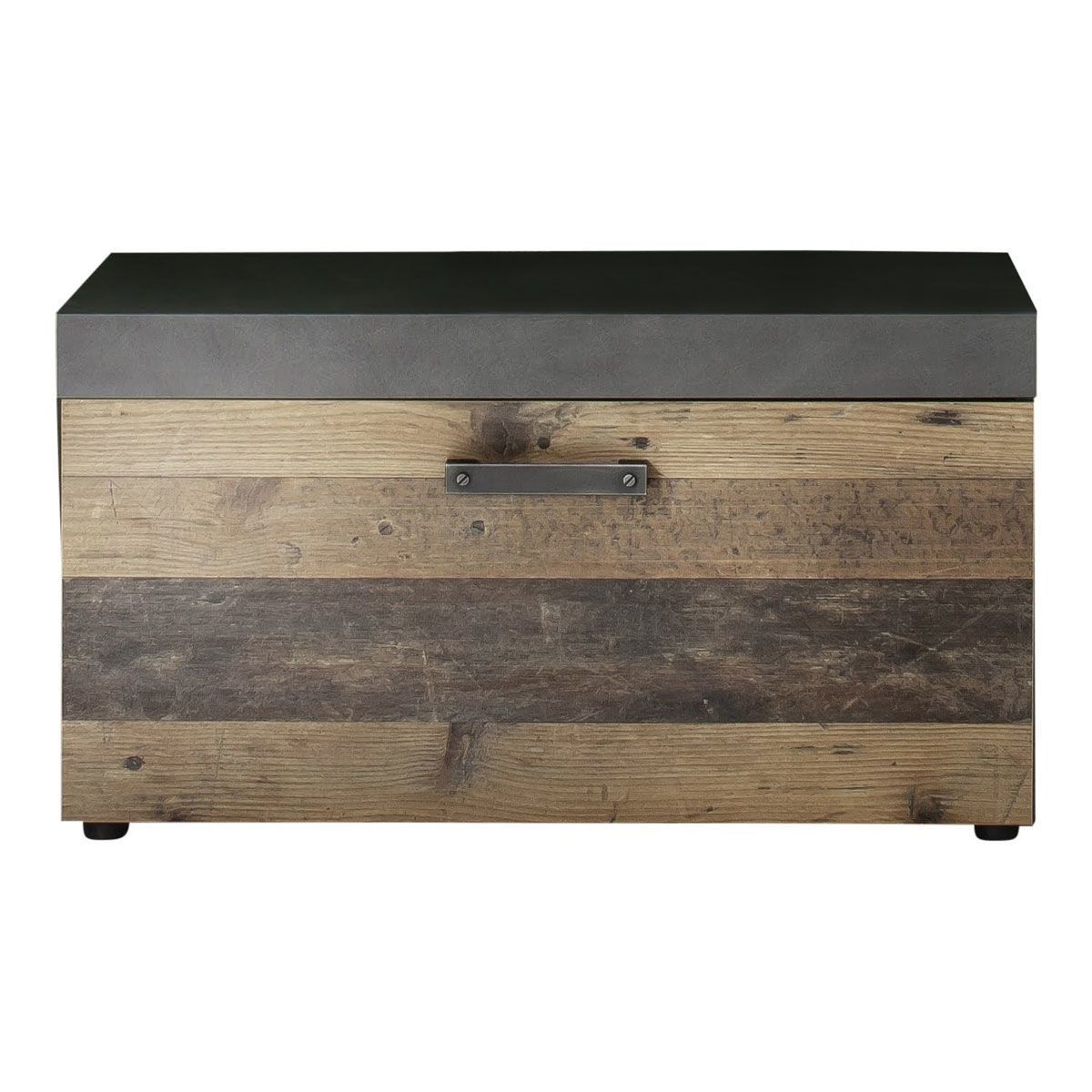 trendteam Indy Sitzbank Old Wood / Graphit Grau