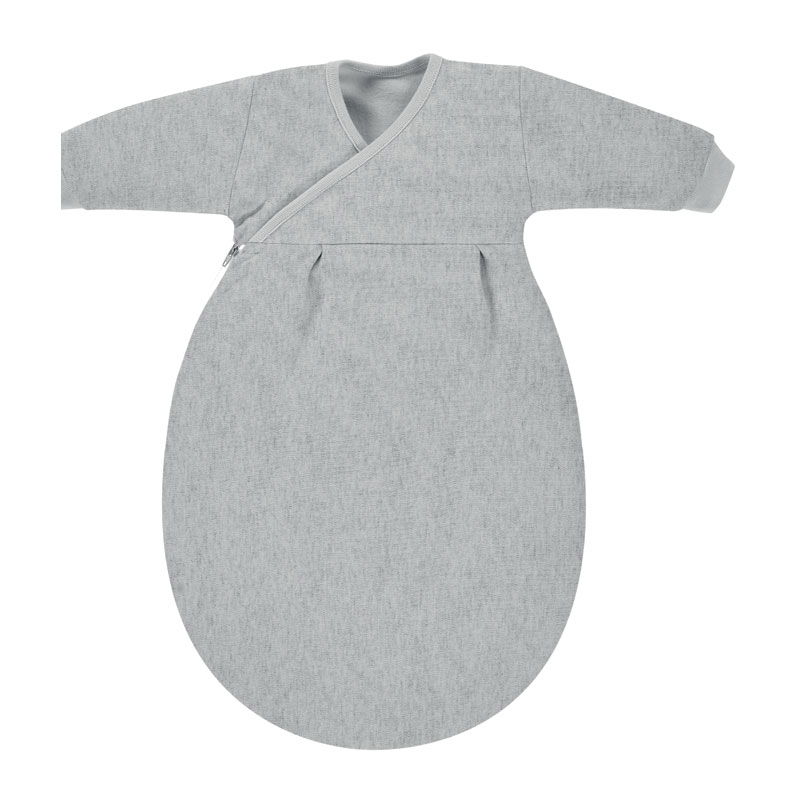 Alvi Baby Mäxchen Innensack BIO-Baumwoll-Jersey grau-melange - Größe 44 bis 104