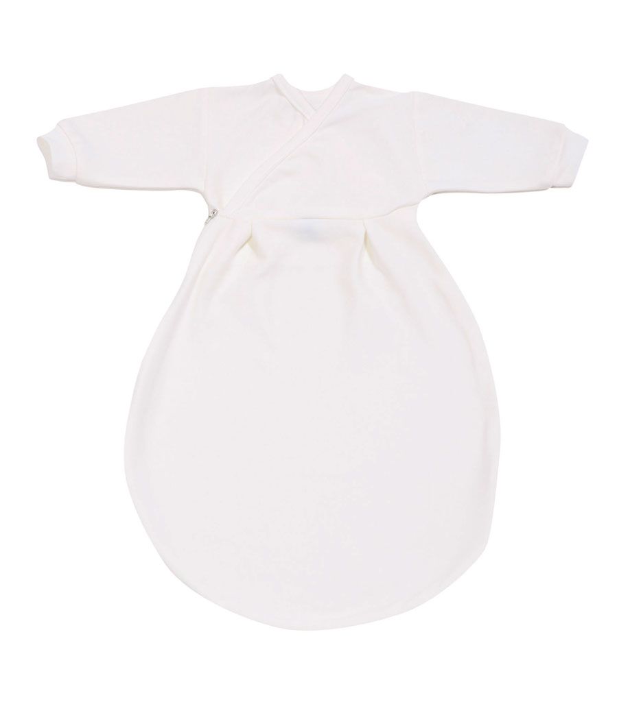Alvi Baby Mäxchen Innensack Jersey weiß auch als Sommerschlafsack, Größe 44-104