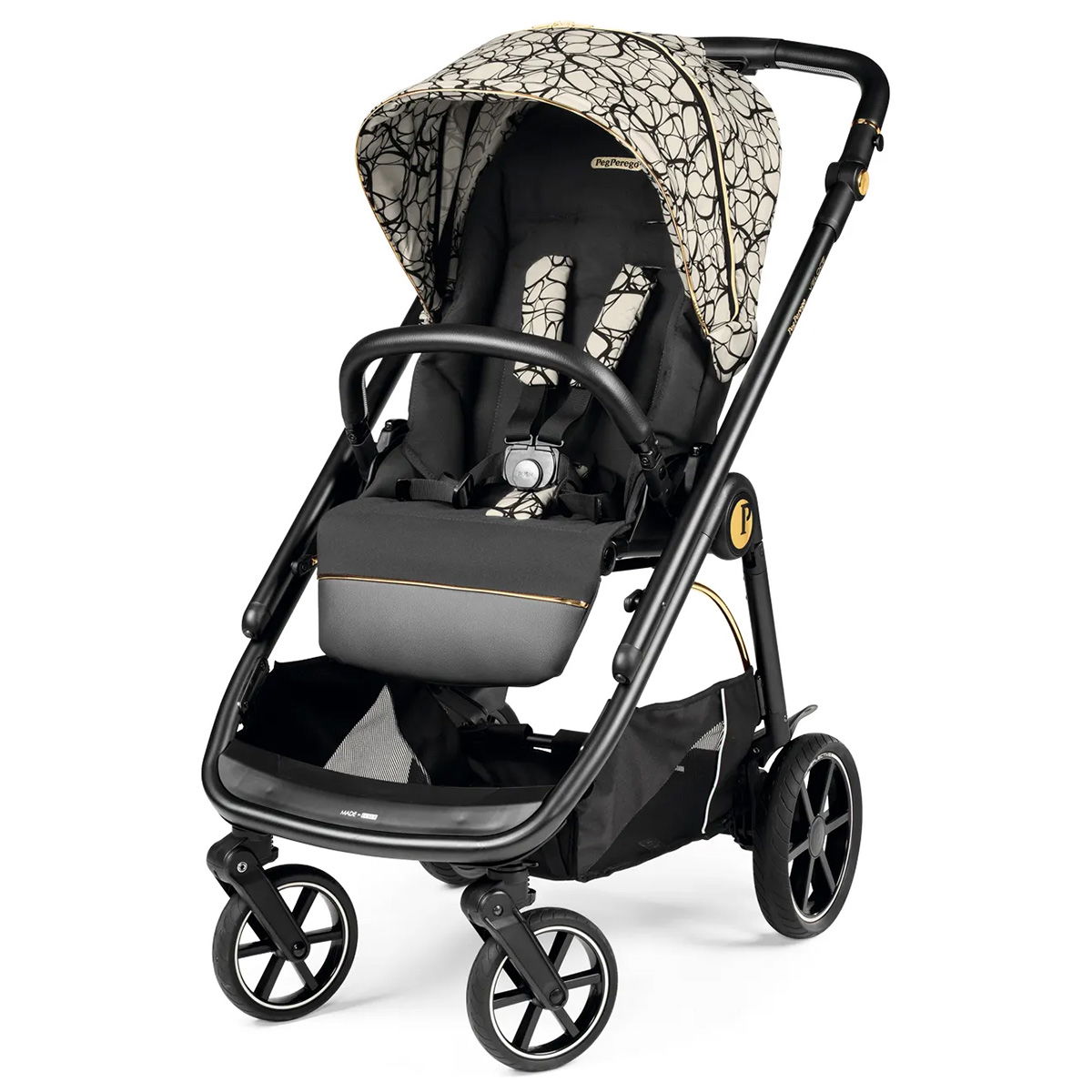 Peg Perego Veloce Sportwagen Graphic Gold