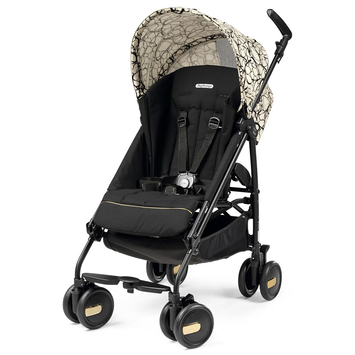 Peg Perego Pliko Mini Buggy Graphic Gold