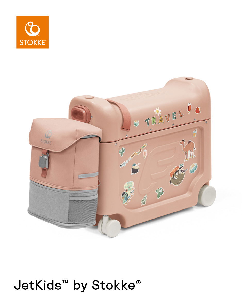Stokke® JetKids™ Reiseset Coral Pink