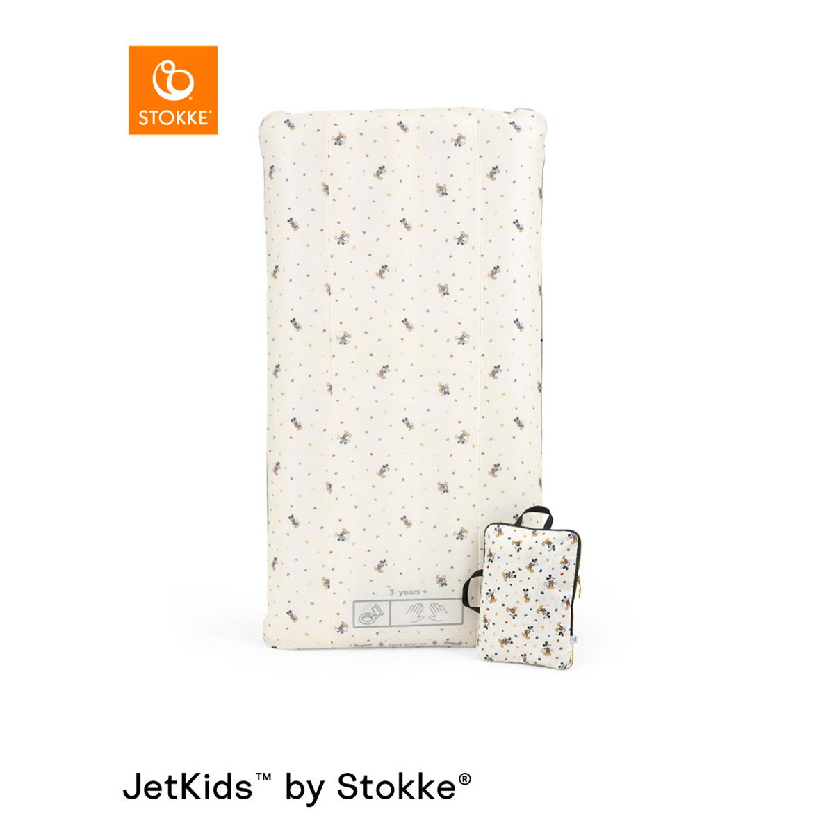 JetKids™ by Stokke® CloudSleeper™ aufblasbares Kinderbett Mickey Celebration