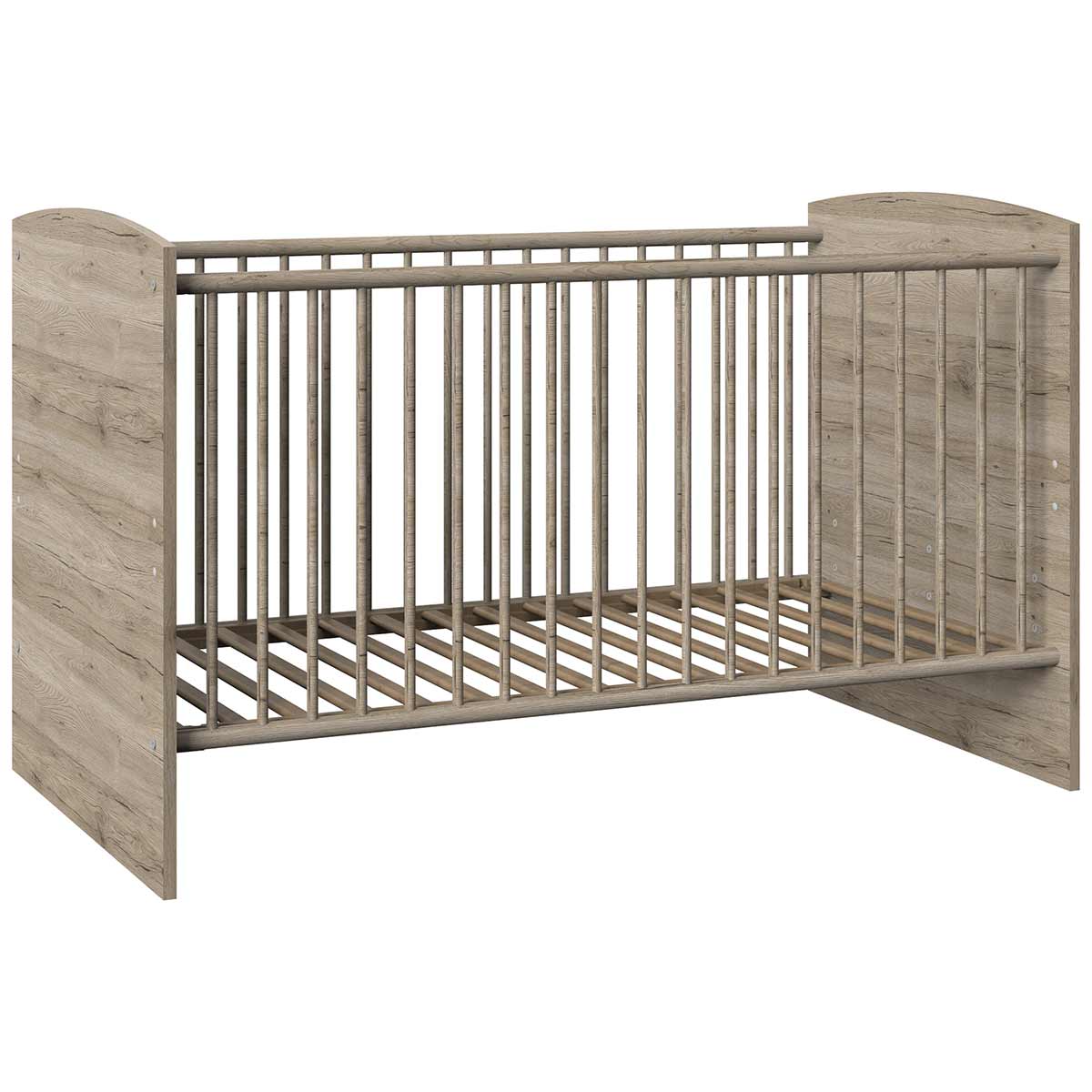 Wimex Joker Babybett 70 x 140 cm San Remo-Eiche Dekor/Graphit