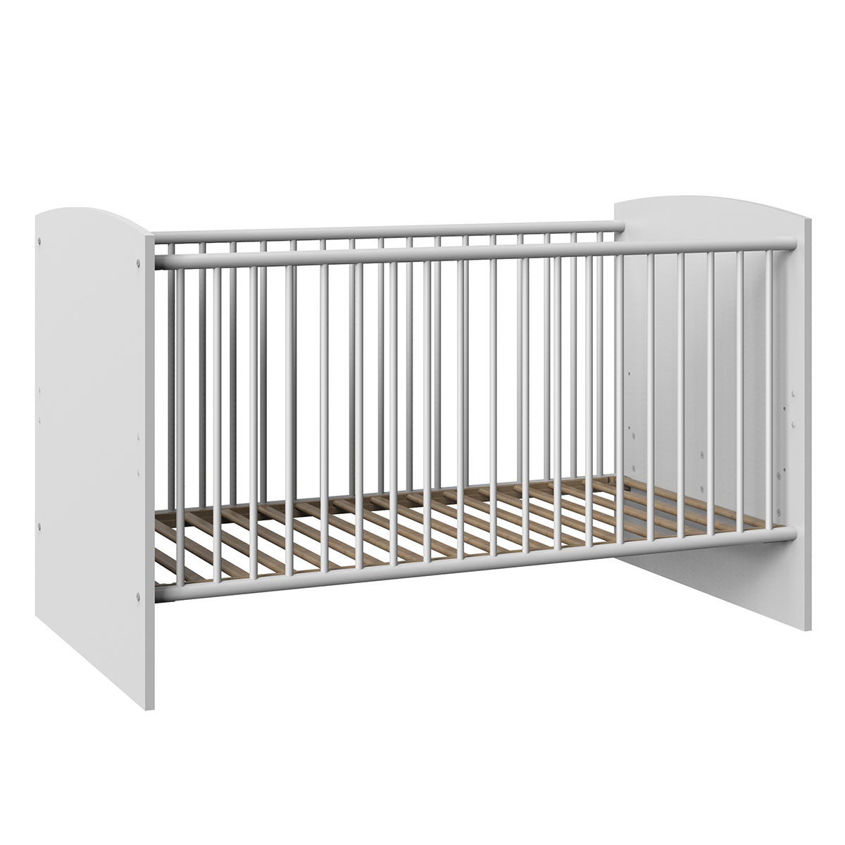 Wimex Joker Babybett 70 x 140 cm Weiß/Light grey