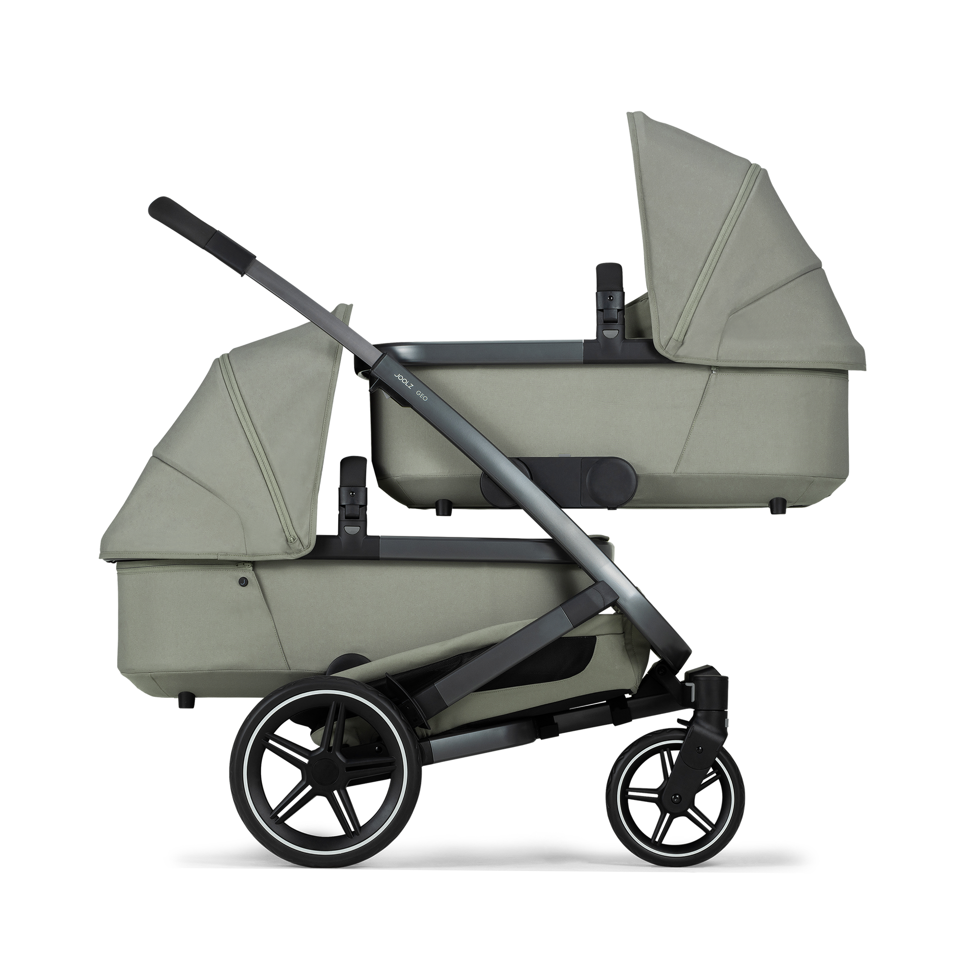 Joolz Geo3 Twin Zwillingskinderwagen Sage green