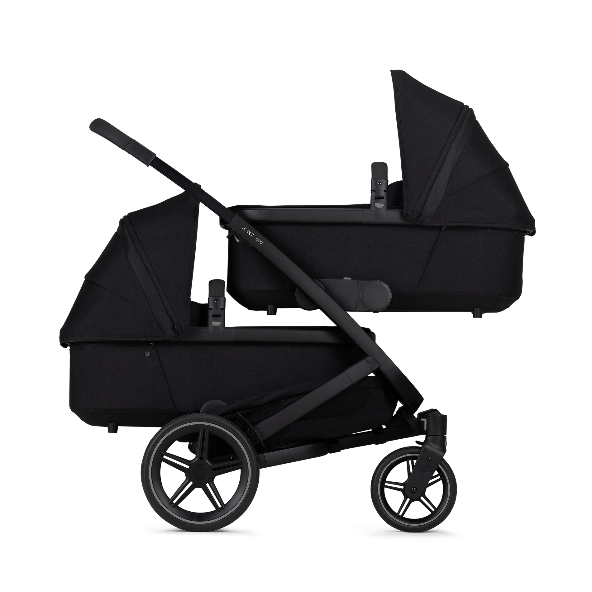 Joolz Geo3 Twin Zwillingskinderwagen Space black