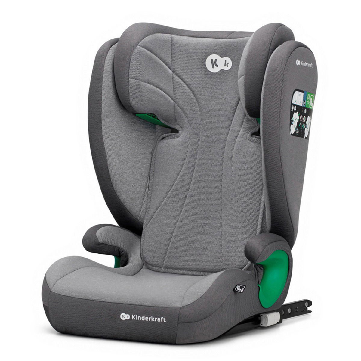 Kinderkraft Junior Fix 2 i-Size Kindersitz rocket grey 100-150 cm