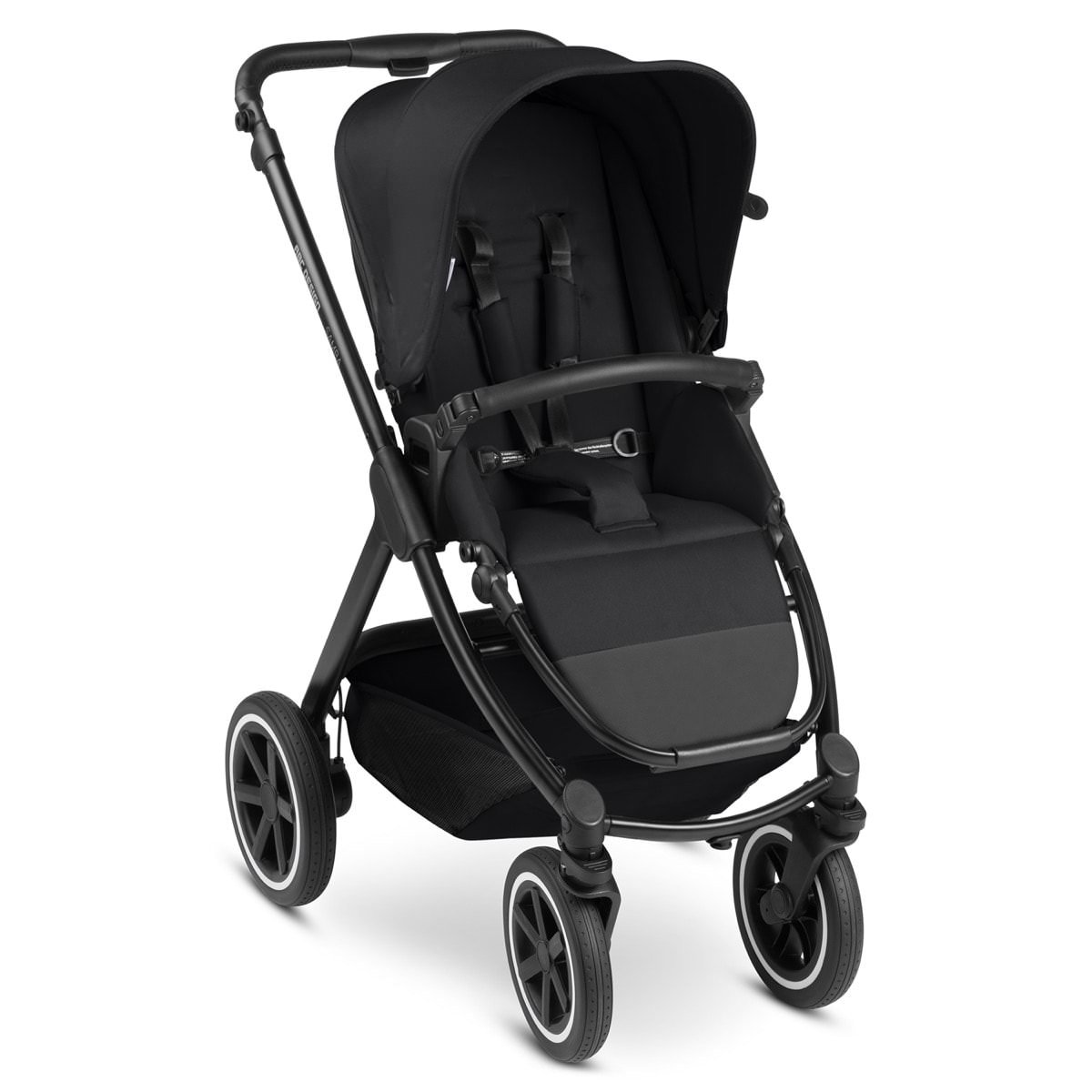 ABC Design Kombi-Kinderwagen Samba - 3in1 -Set - Powder, Kinderwagen Buggy  mit Babywanne, Babyschale, Sportsitz, Regenschutz