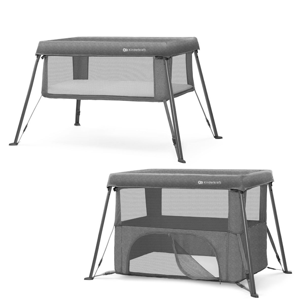 Kinderkraft Kinderreisebett 3 in 1 CAMI grey