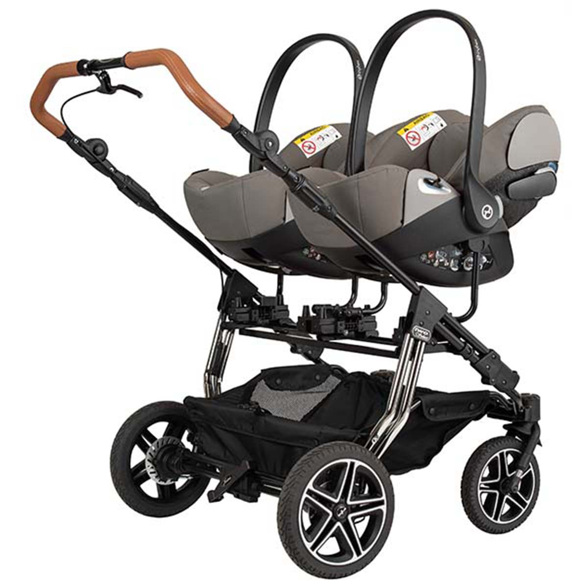 Hartan Autositzadapter für Two Select Maxi Cosi, Römer, BeSafe, Cybex, Kiddy