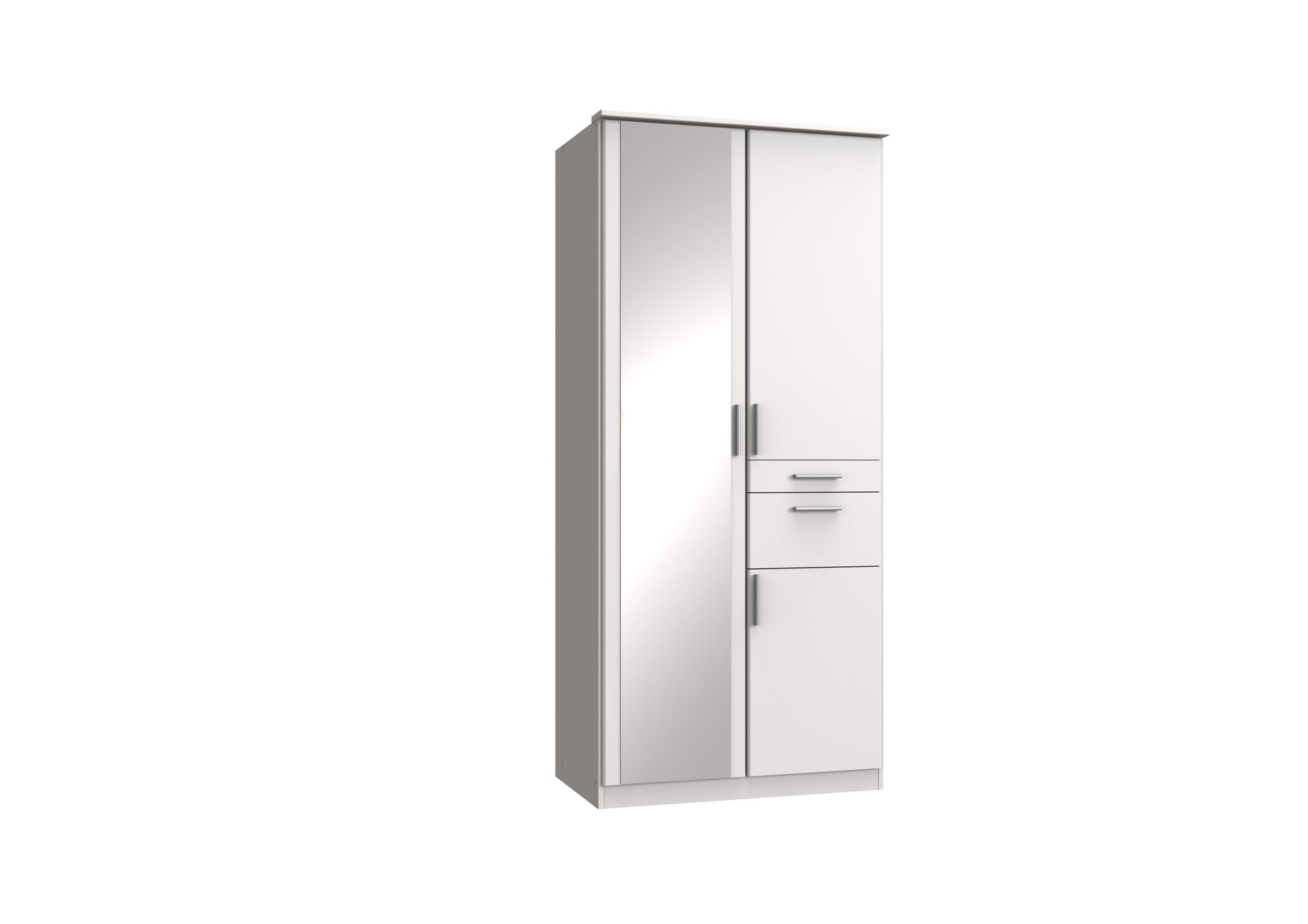 Wimex Koblenz Kleiderschrank 3T 2S Weiß