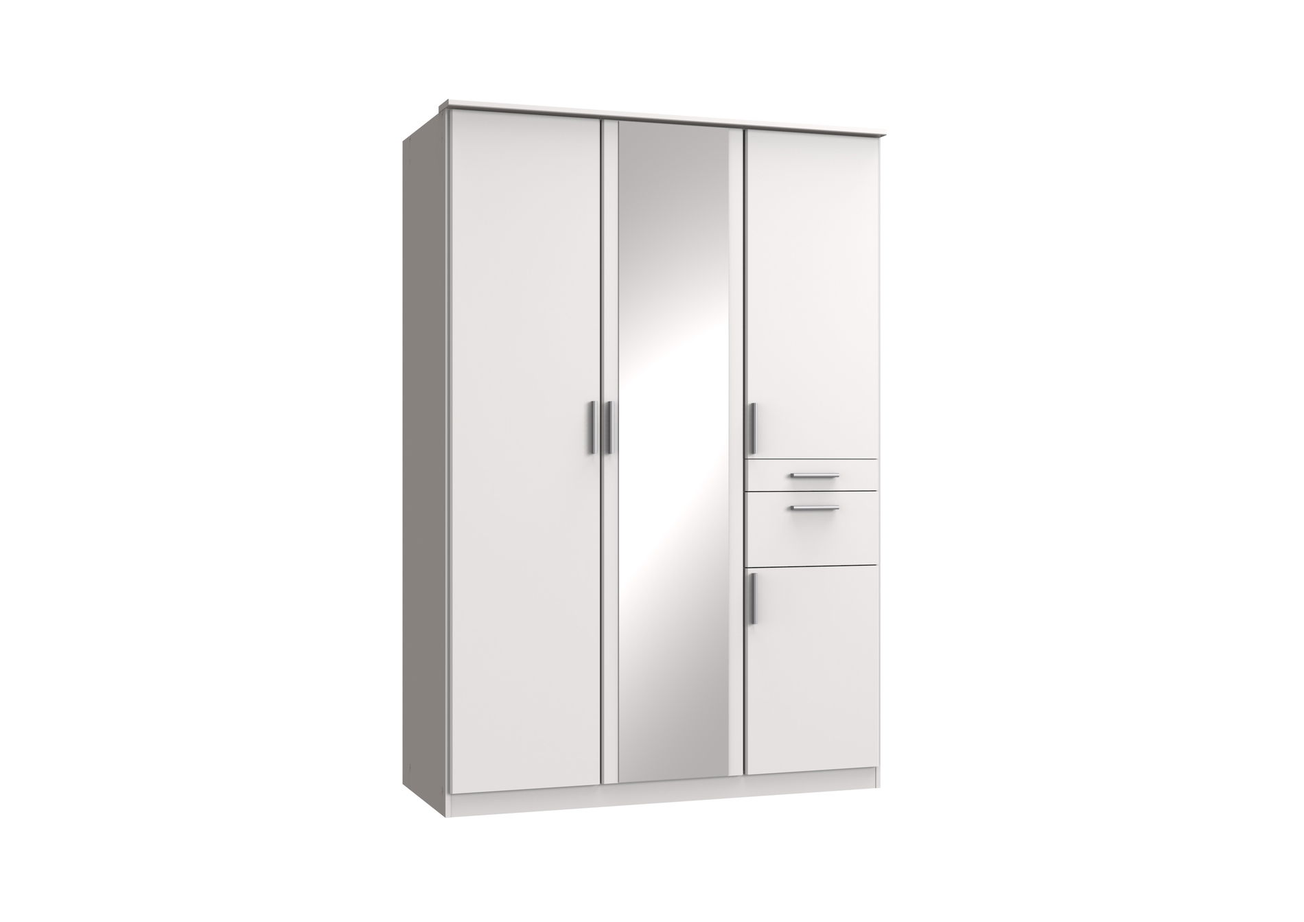 Wimex Koblenz Kleiderschrank 4T 2S Weiß