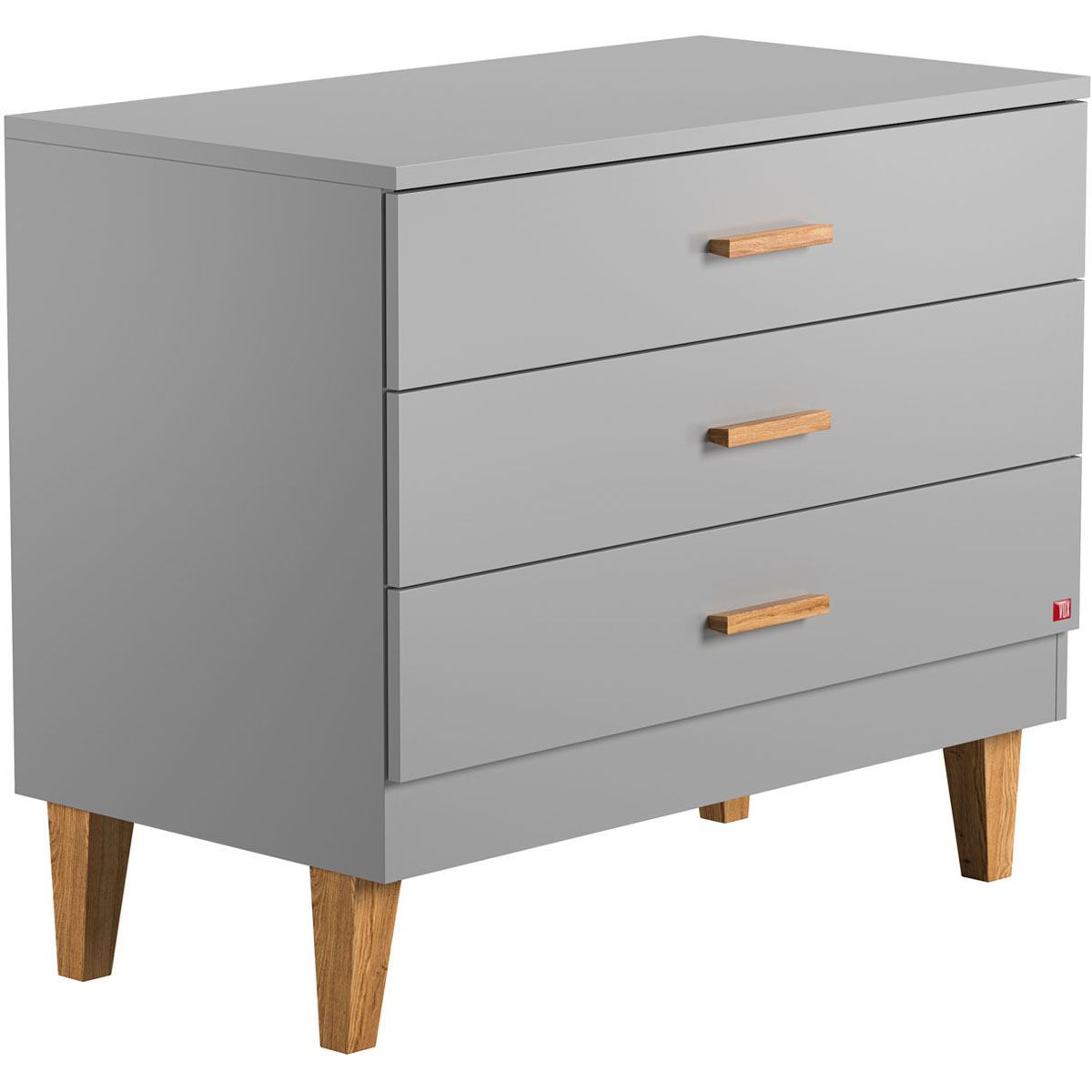 VOX Lounge Kommode grau/eiche