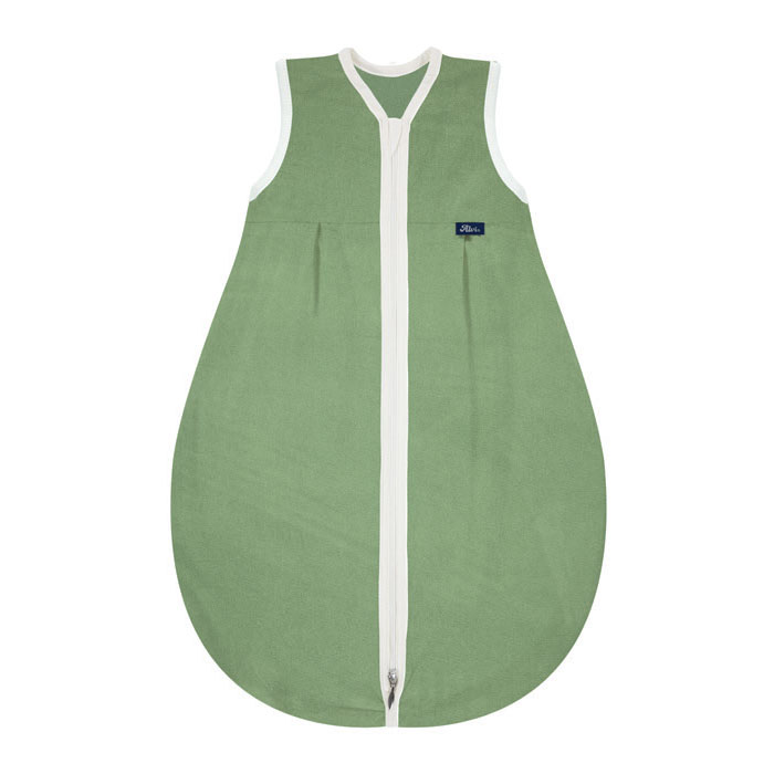Alvi Kugelschlafsack Mäxchen light Special Fabrics Felpa Nap green - Größe 70-110 cm wählbar