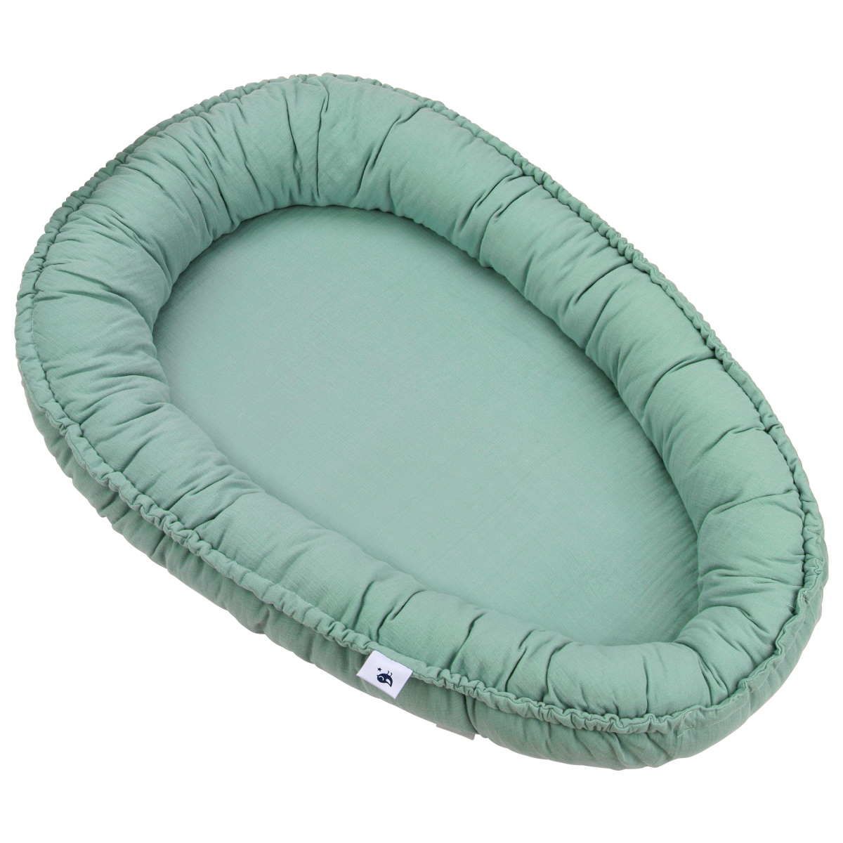 Zöllner Kuschelnest Nido grün Baumwoll-Jersey