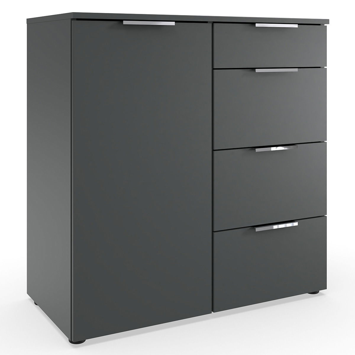Wimex level36 A Kombikommode 1T 4S Graphit