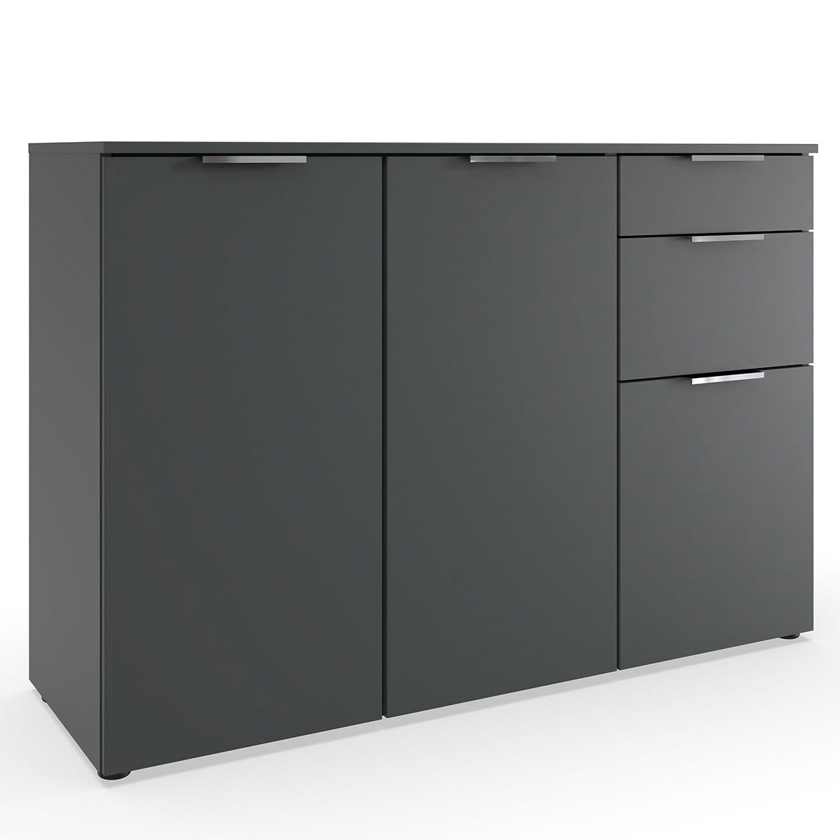 Wimex level36 A Kombikommode 2T 3S Graphit